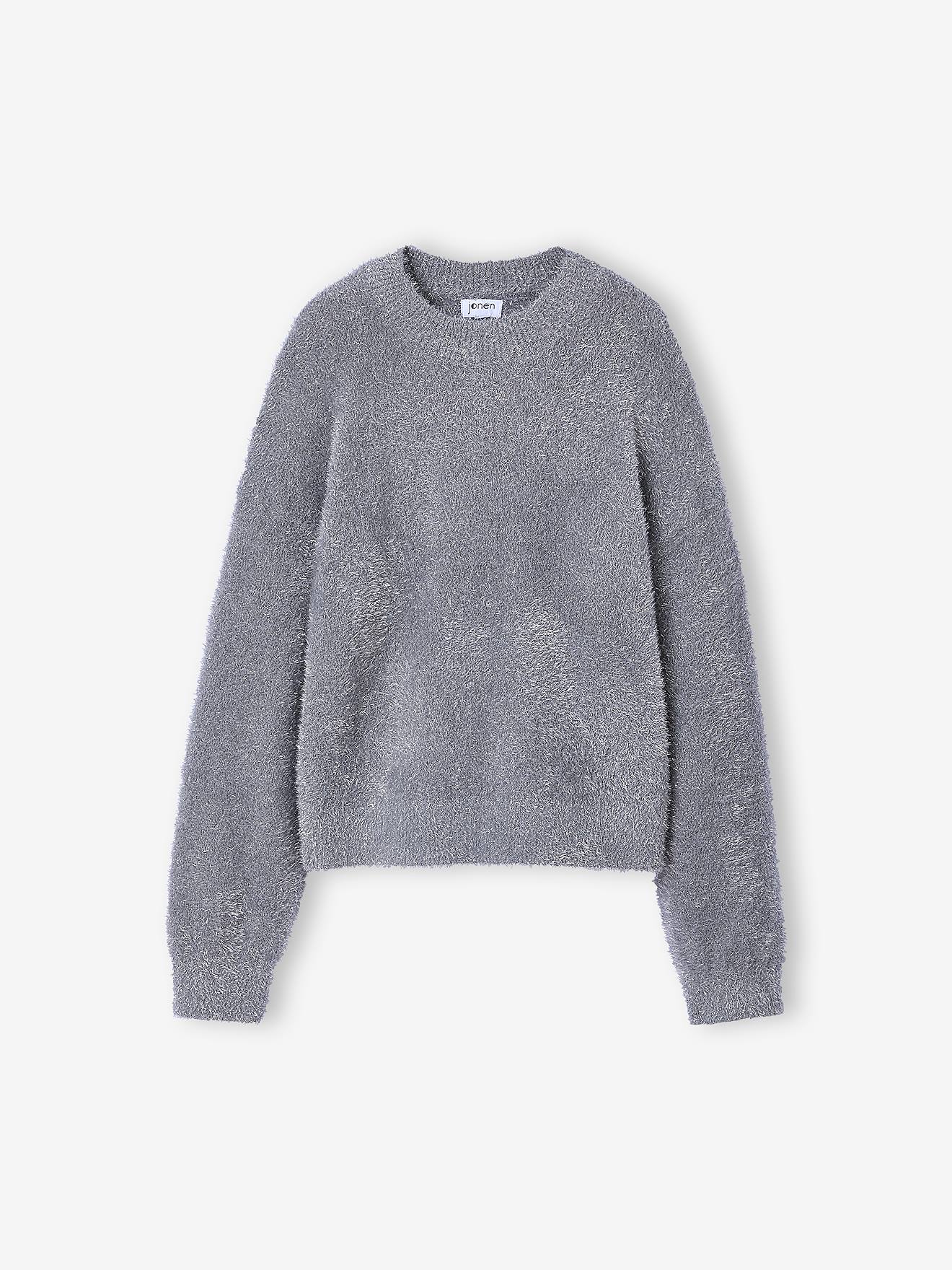 Thumbnail - Flauschiger Weihnachts-Pullover Glitzereffekt JONEN