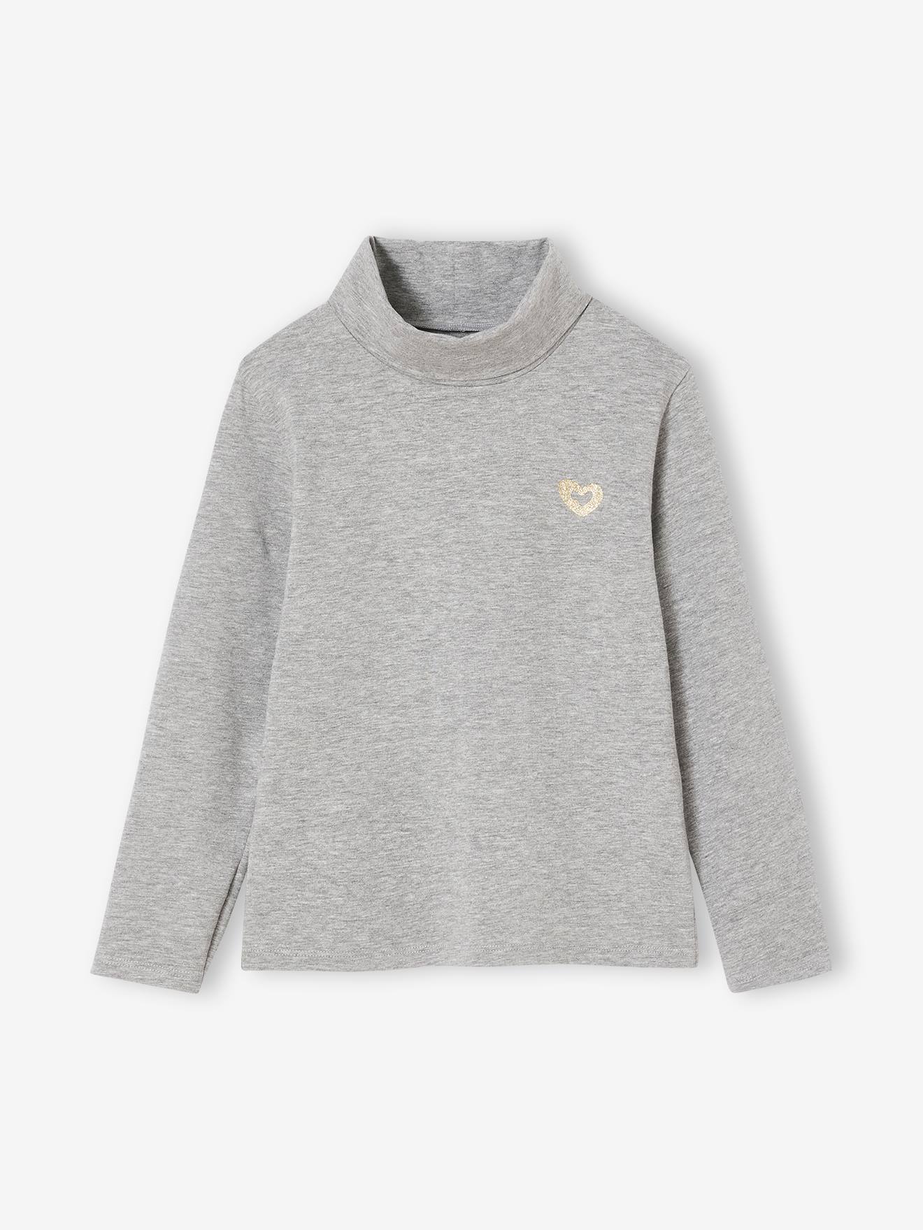 Thumbnail - 3er-Pack Mädchen Rollkragenshirts BASIC blush