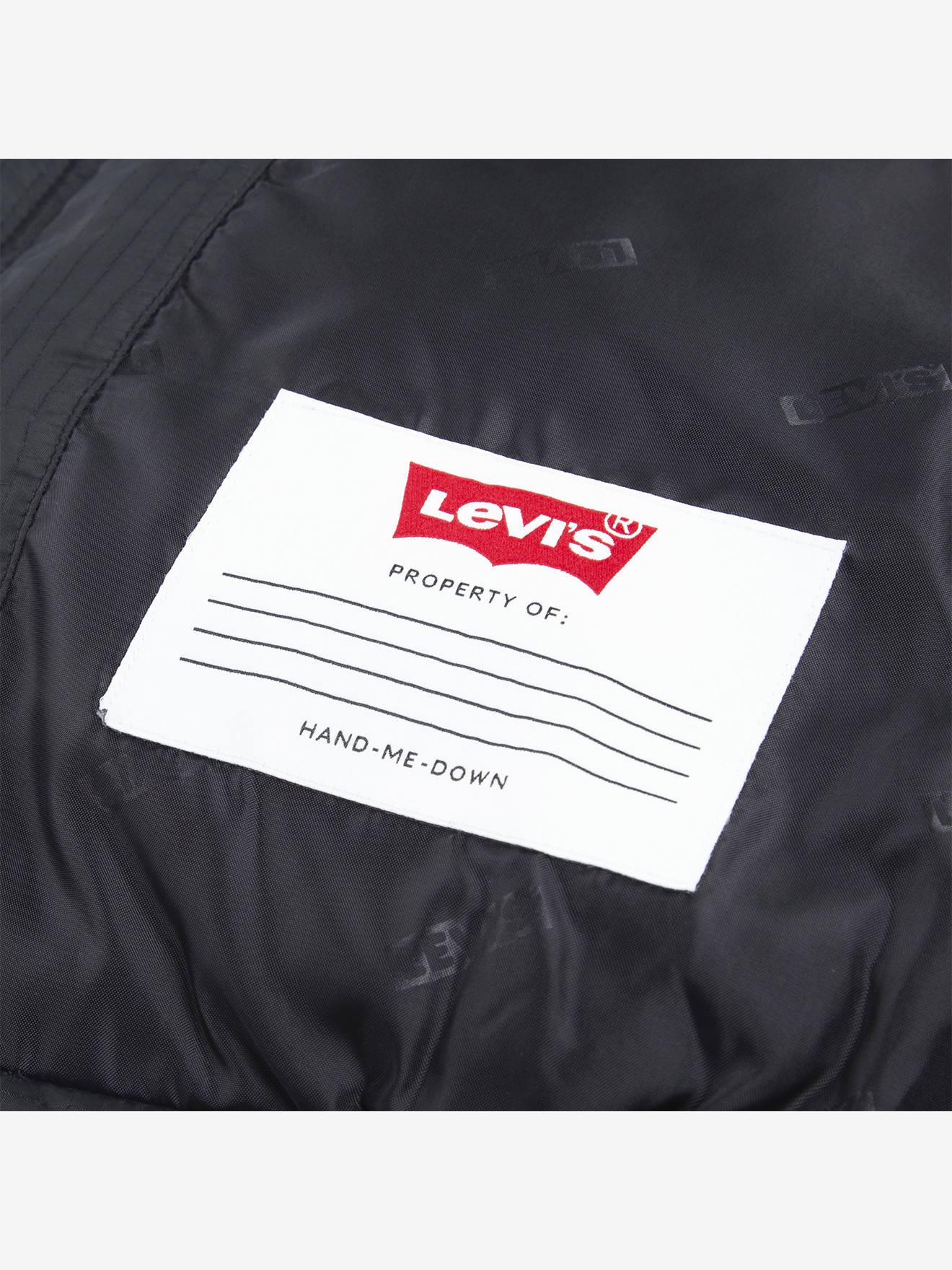 Thumbnail - Kinder Steppweste mit Kapuze aus Ripstop Levi's