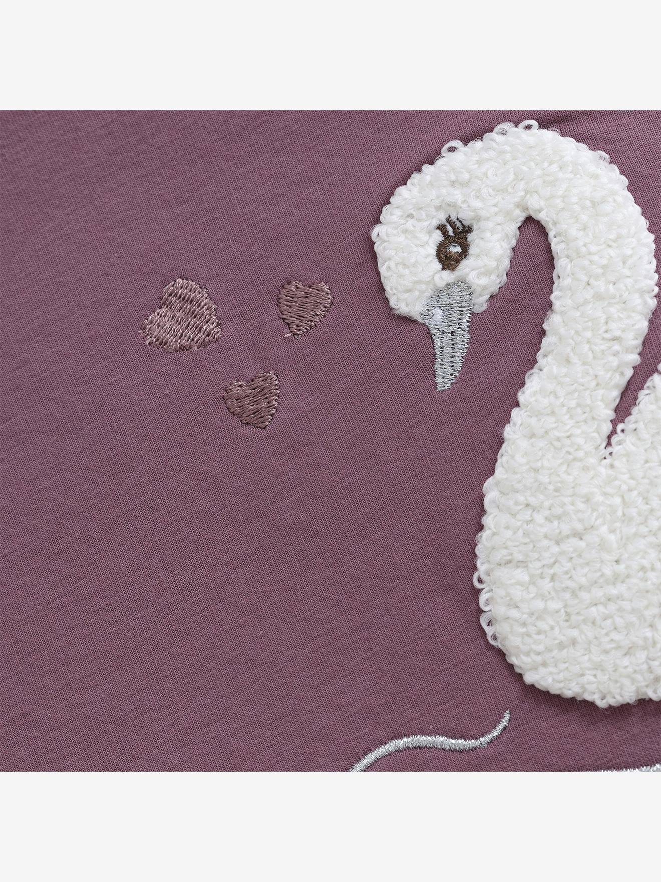 Thumbnail - Sweatshirt Schwan Mädchen MINYMO