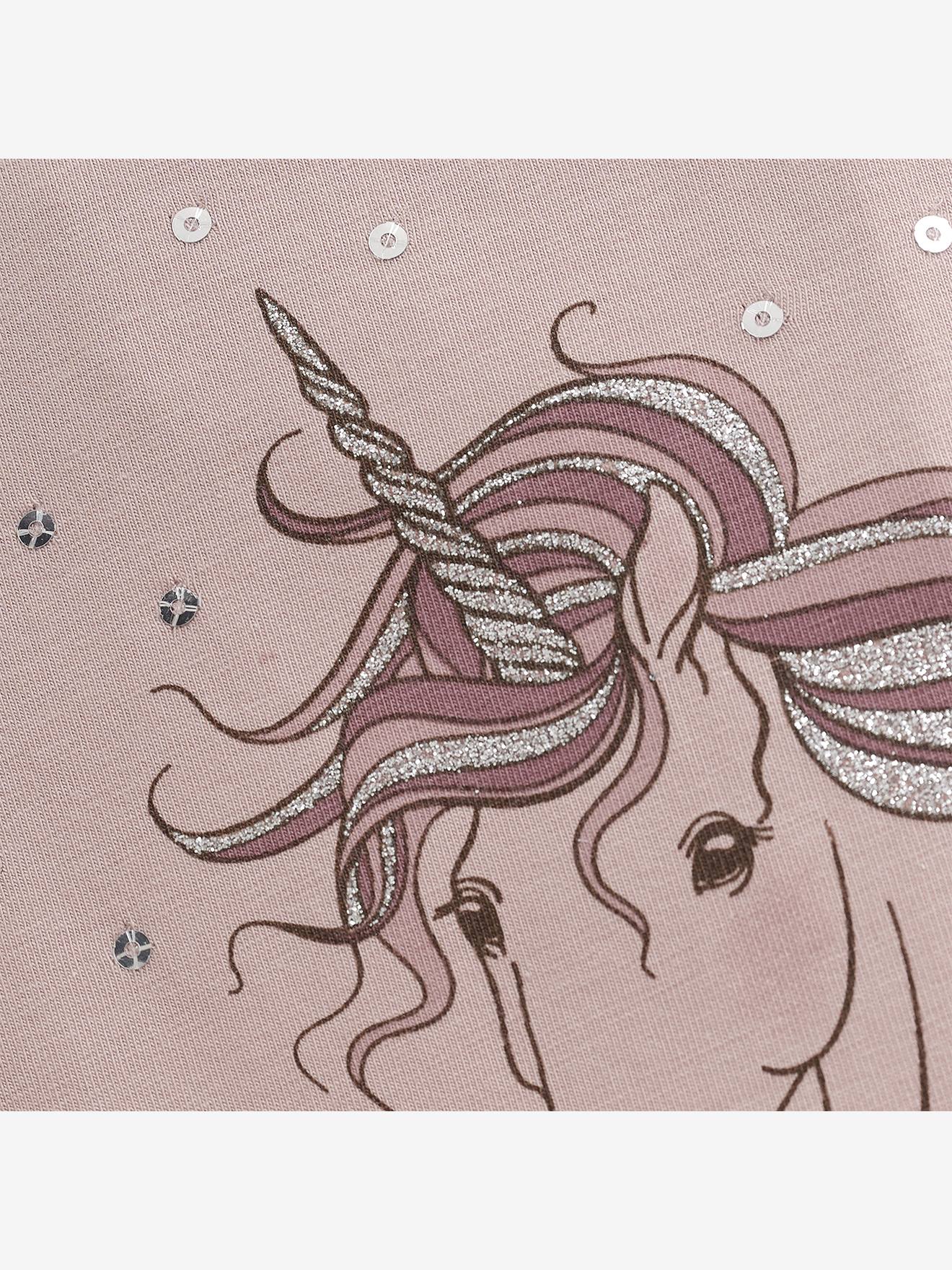 Thumbnail - Shirt Pferd Mädchen MINYMO pudrig