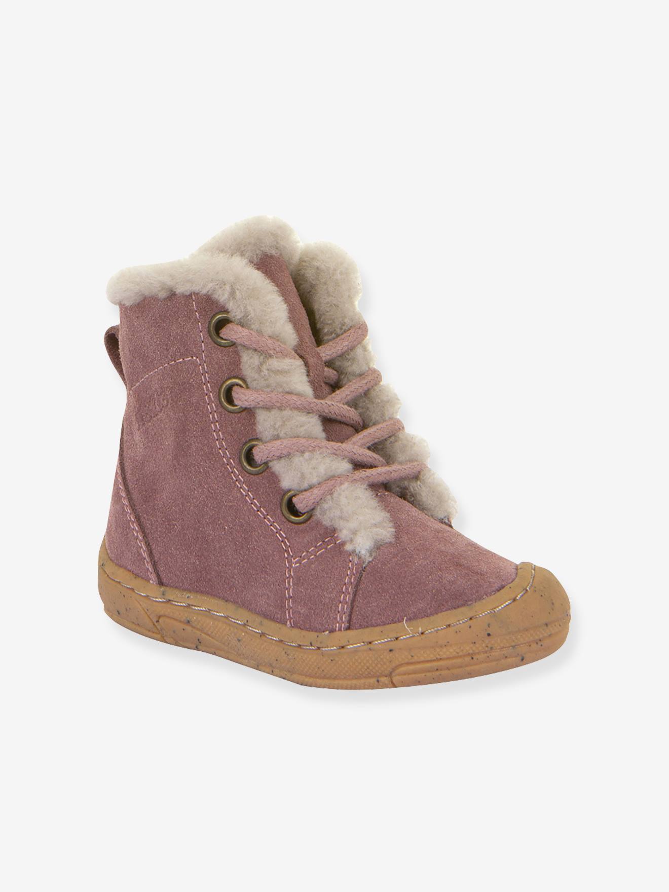 Kinder Boots MINNI SUEDE LACES Froddo altrosa Gr. 26