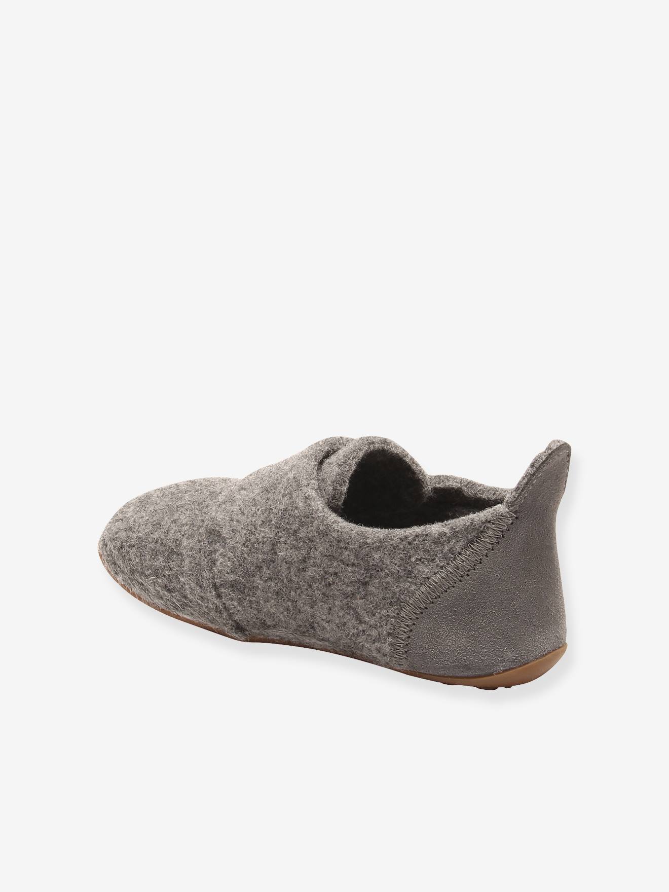 Thumbnail - Kinder Woll-Hausschuhe CASUAL WOOL bisgaard