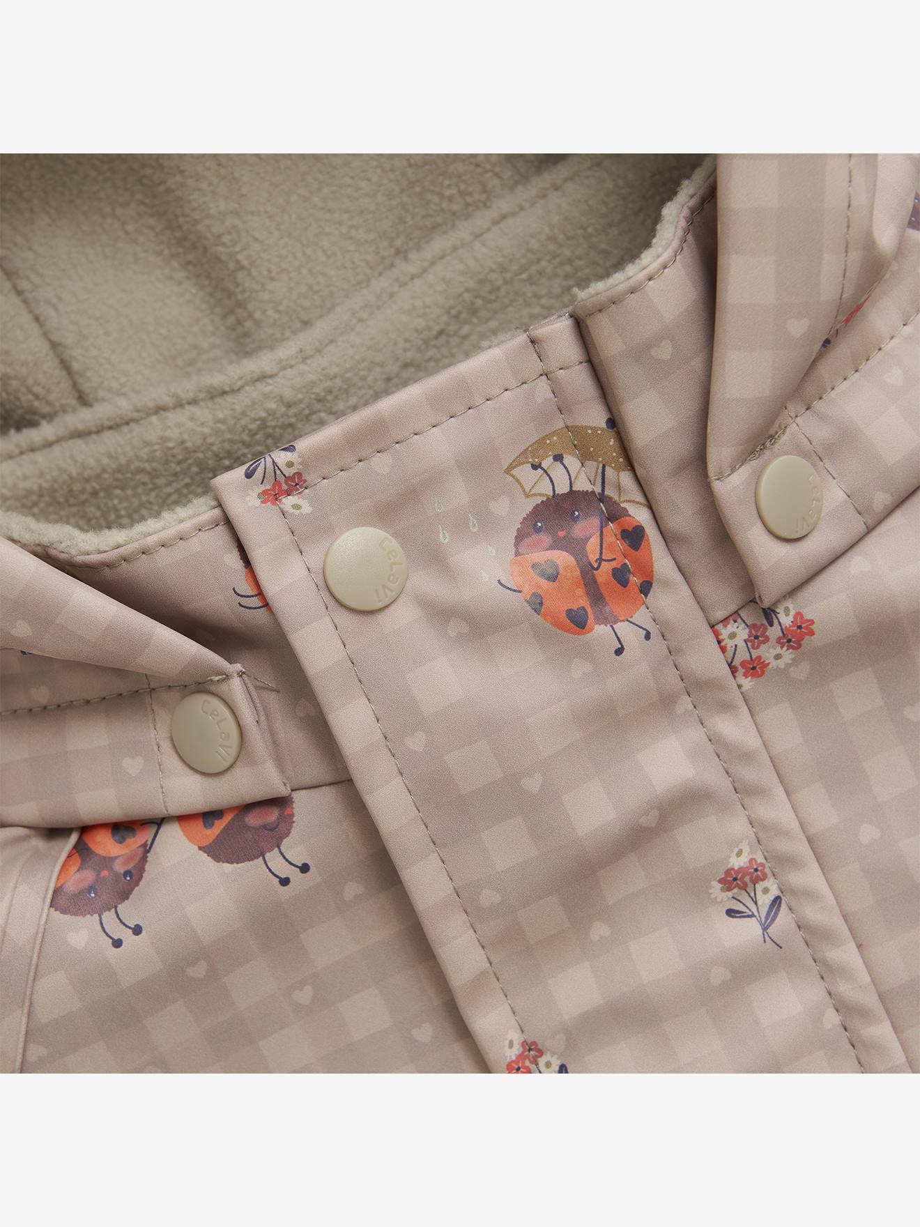 Thumbnail - Regenjacke mit Fleece Kinder CeLaVi