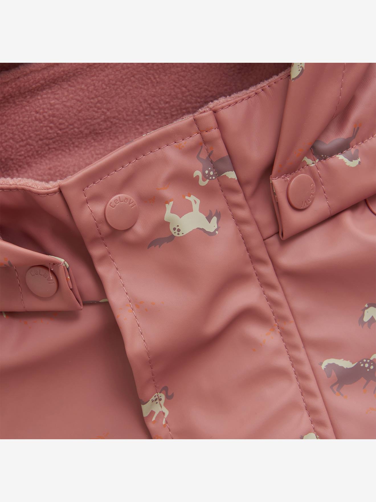 Thumbnail - Regenjacke mit Fleece Kinder CeLaVi blush