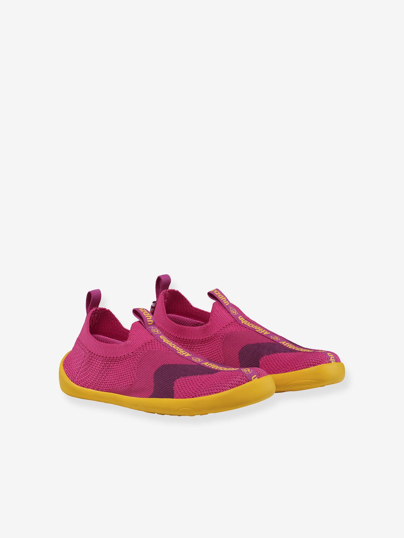 Hausschuh Kinder KNIT FLINKY Affenzahn fuchsia Gr. 27