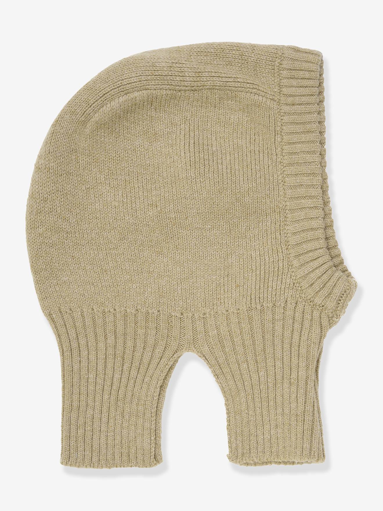 Thumbnail - Schalmütze aus Wollmix Kinder CeLaVi puder