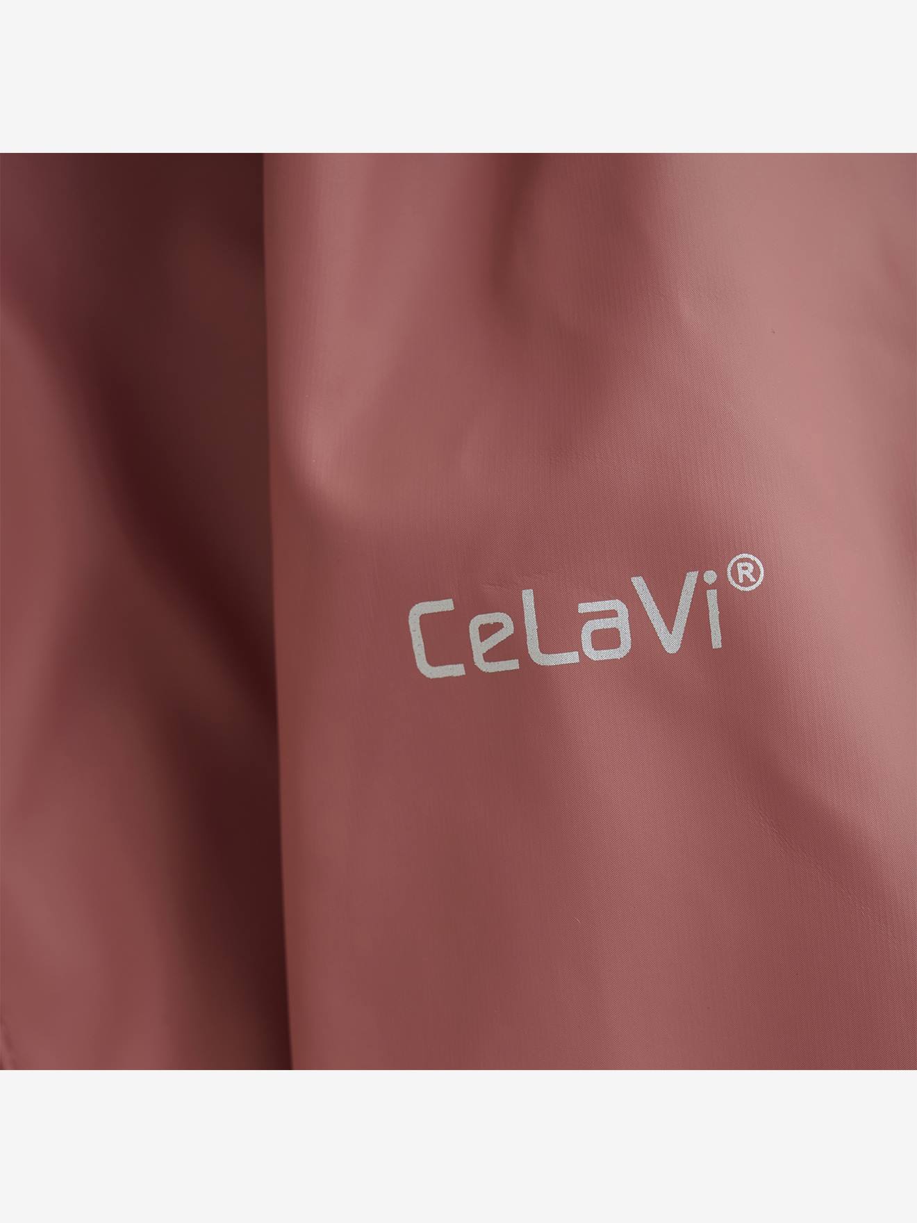 Thumbnail - Regenjacke mit Fleece Kinder CeLaVi uni blush