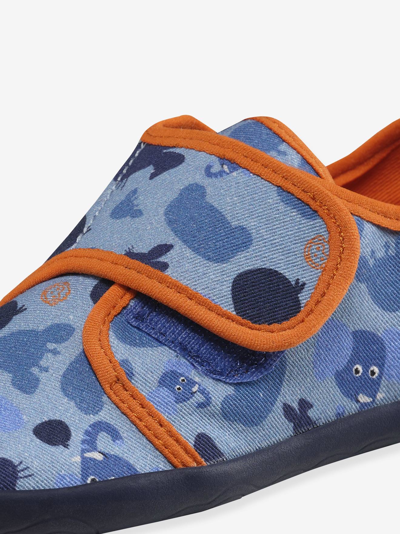 Thumbnail - Stoff-Hausschuh Kinder MOVY Affenzahn