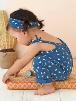 Babymode-Jumpsuits & Latzhosen-Mädchen Baby-Set: Overall & Haarband Oeko-Tex