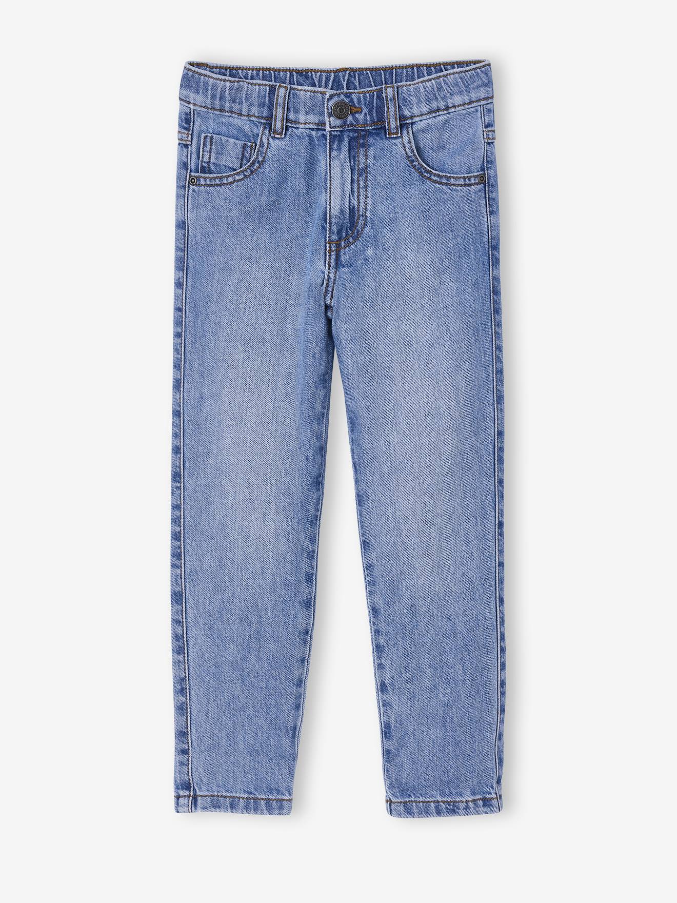 Thumbnail - Weite Kinder Jeans mit verstellbarem Dehnbund