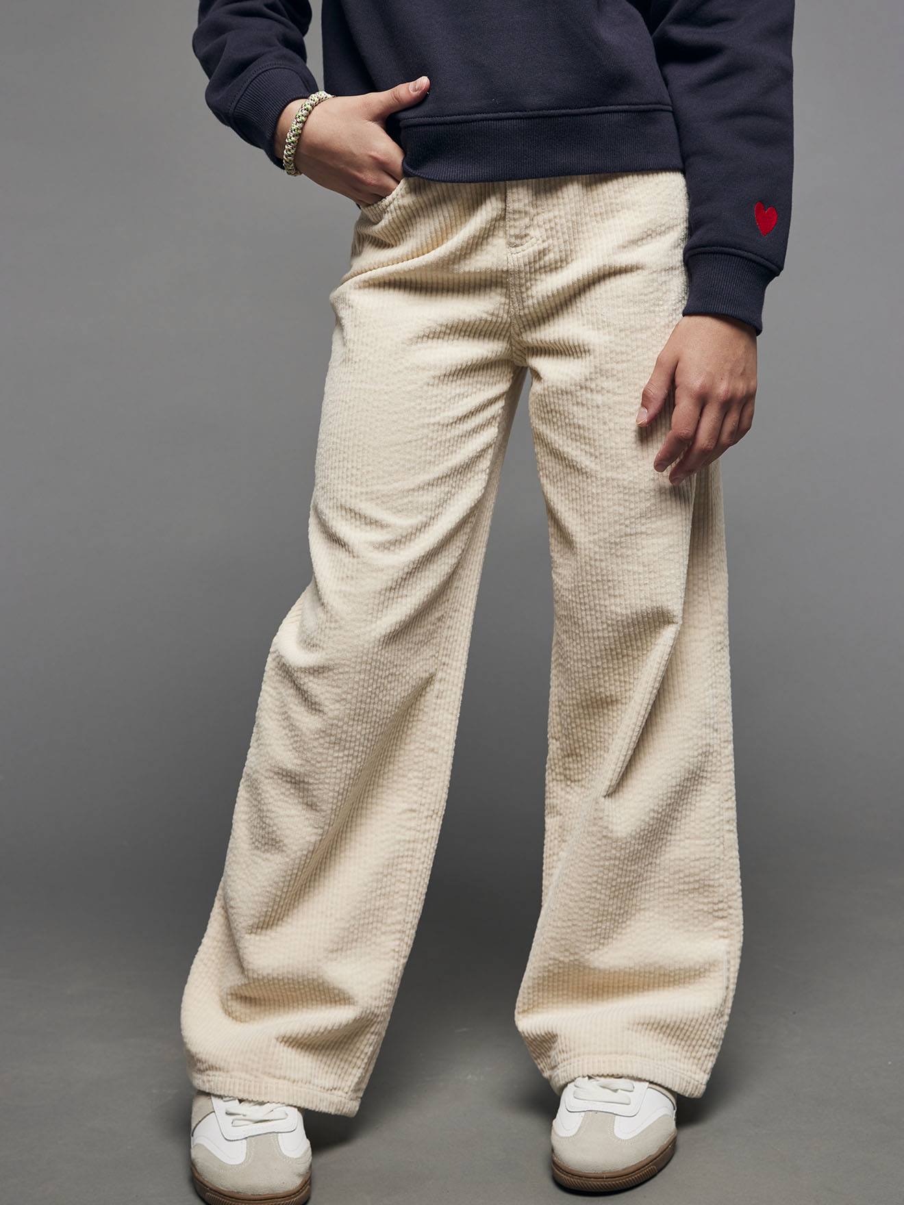 Weite Mädchen Cordhose JONEN