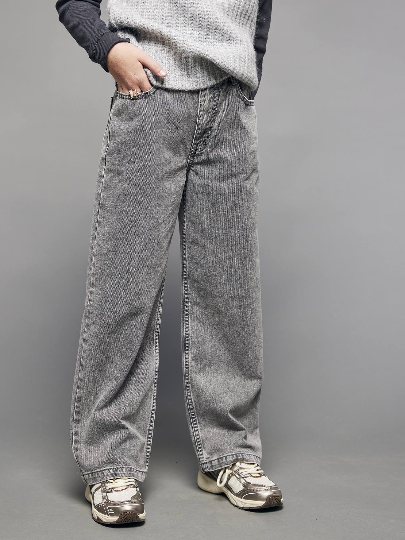 Mädchen Loose-Fit-Jeans JONEN