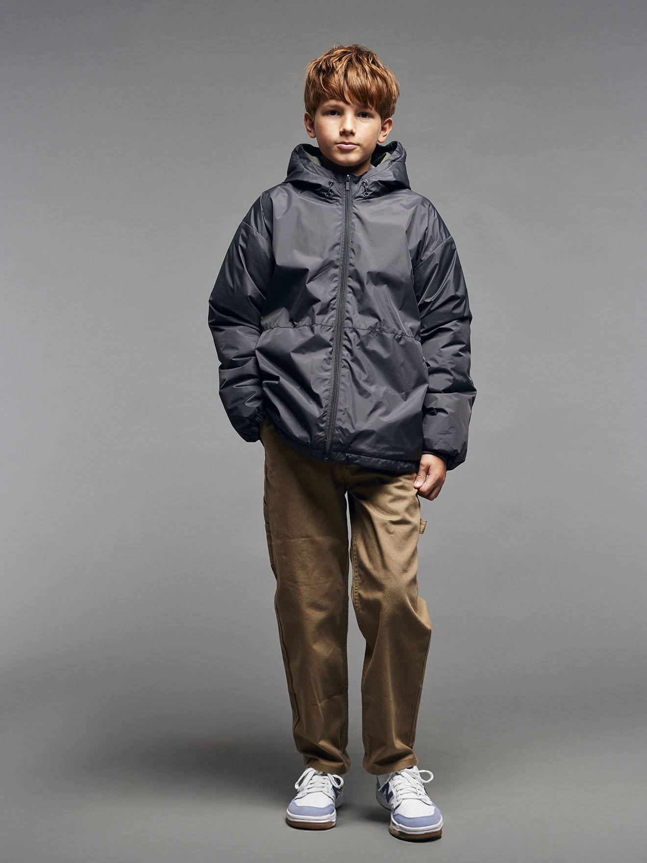 Thumbnail - Kinder Übergangsjacke mit Teddyfleece-Futter