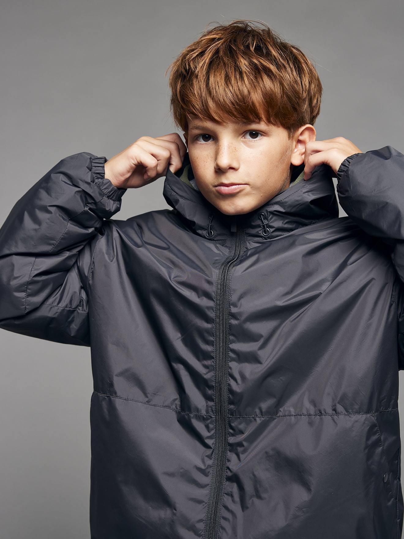 Thumbnail - Kinder Jacke JONEN mit Teddyfleece-Futter und Recycling-Wattierung