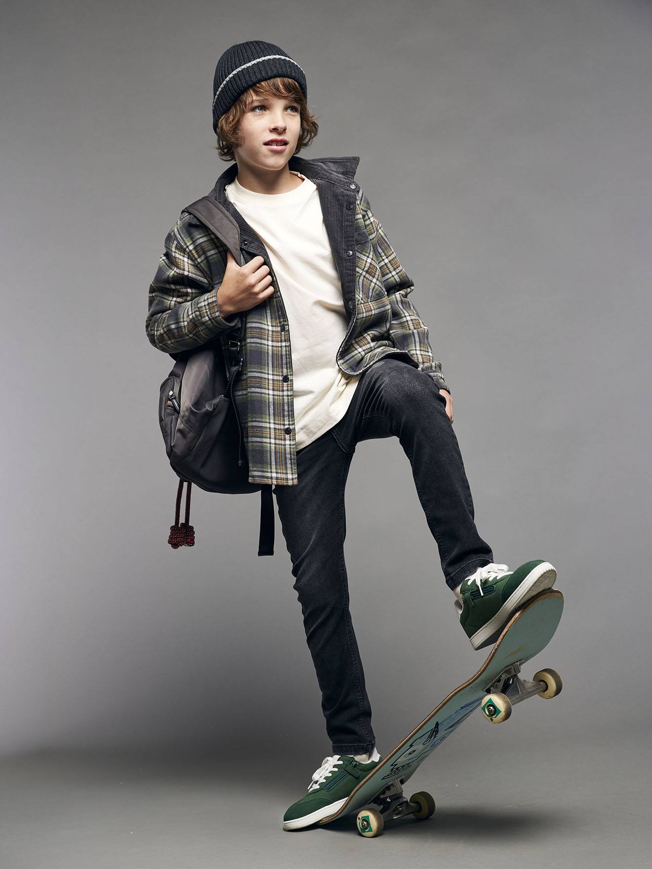 Thumbnail - Jungen Slim-Jeans JONEN mit Destroyed-Optik denim