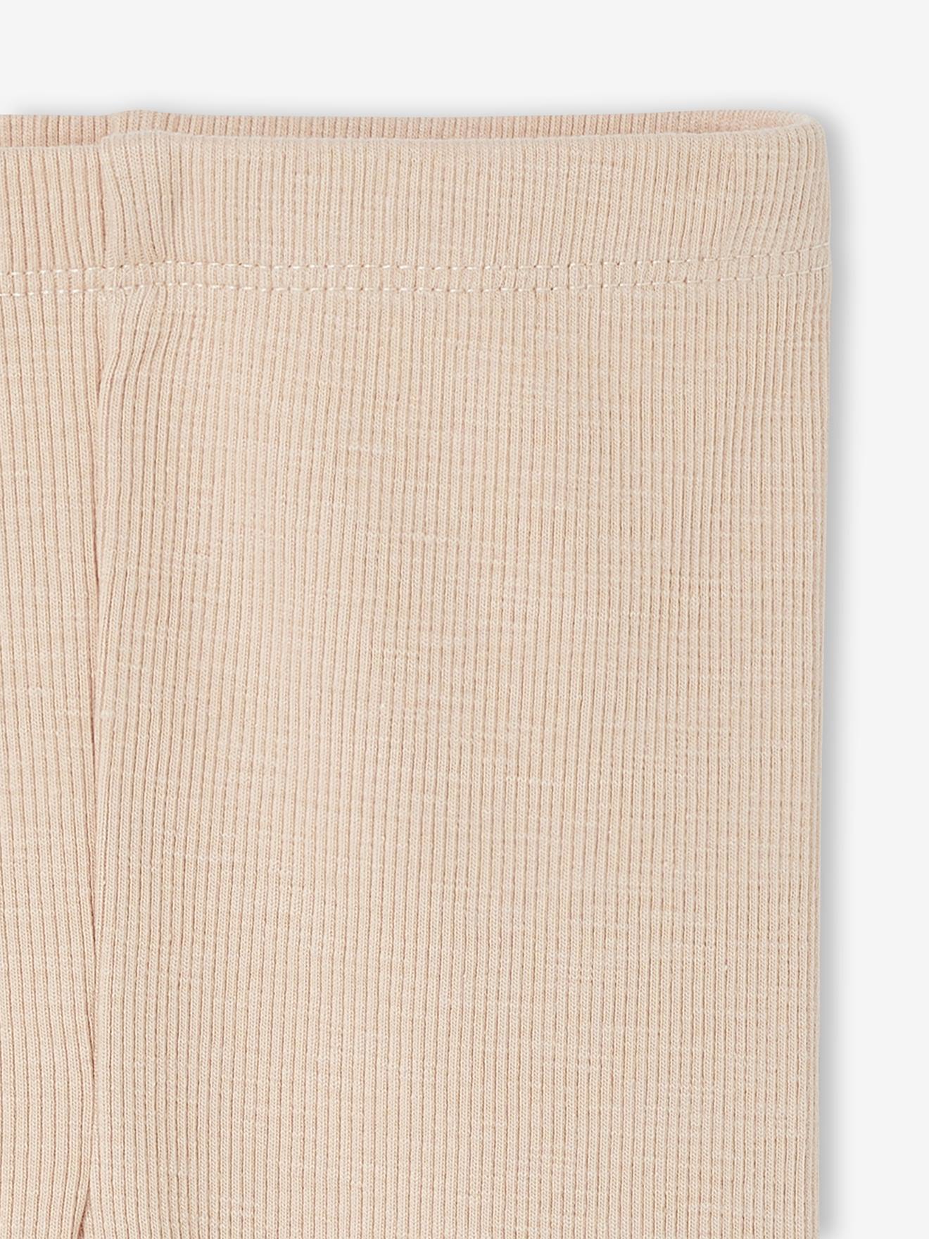 Thumbnail - Bio-Kollektion: Baby Leggings aus Rippjersey BASIC pudrig