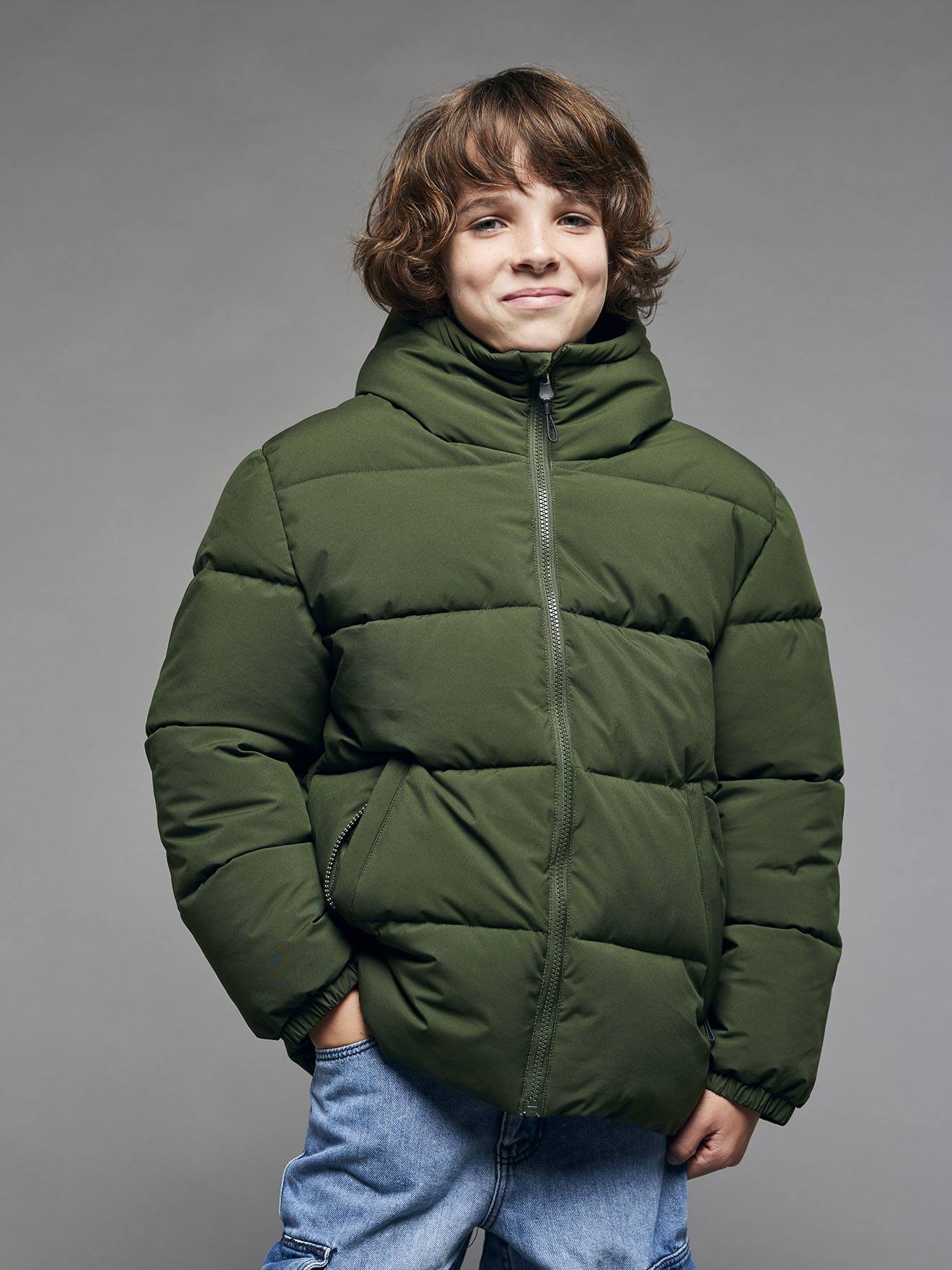 Thumbnail - Kinder Pufferjacke JONEN mit Recycling-Wattierung