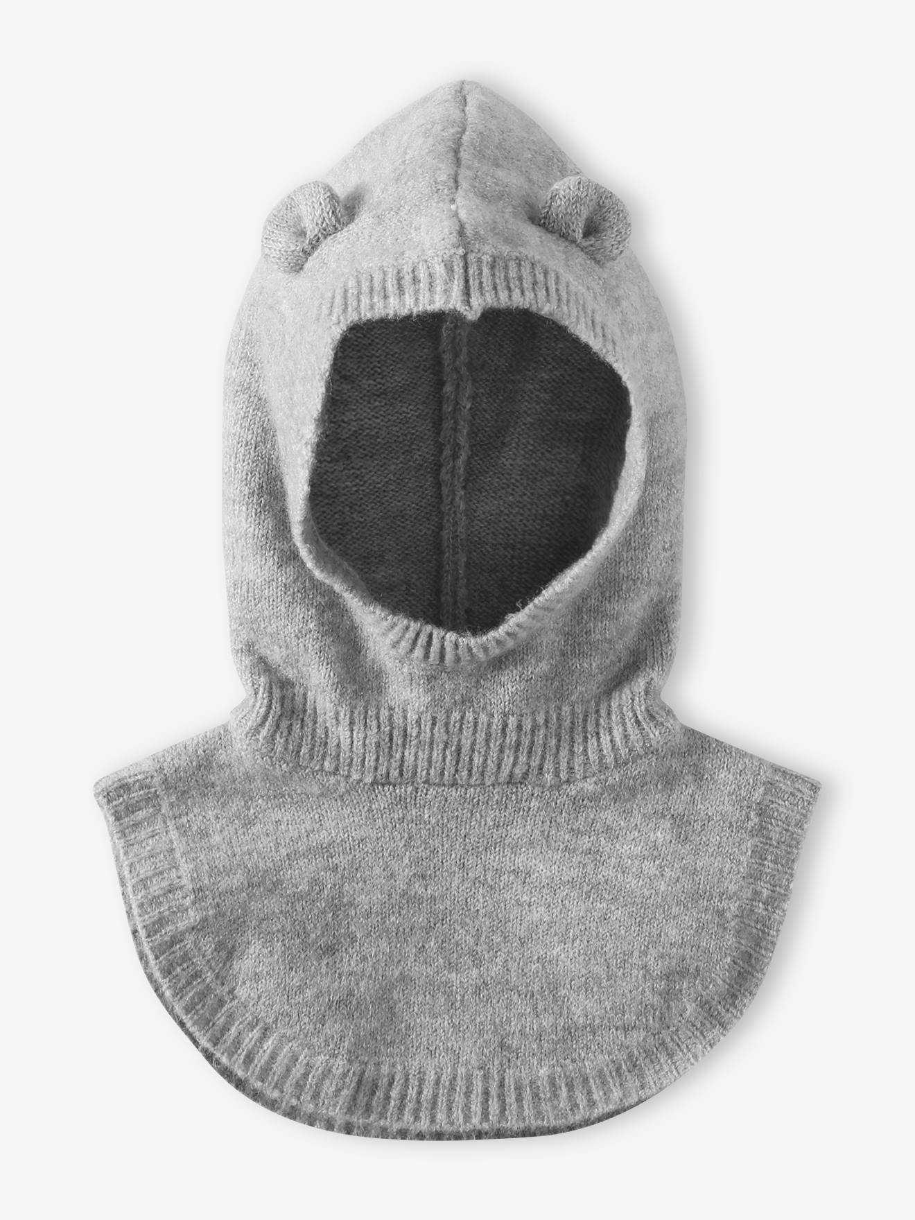Mädchen Baby Schalmütze mit Teddyohren