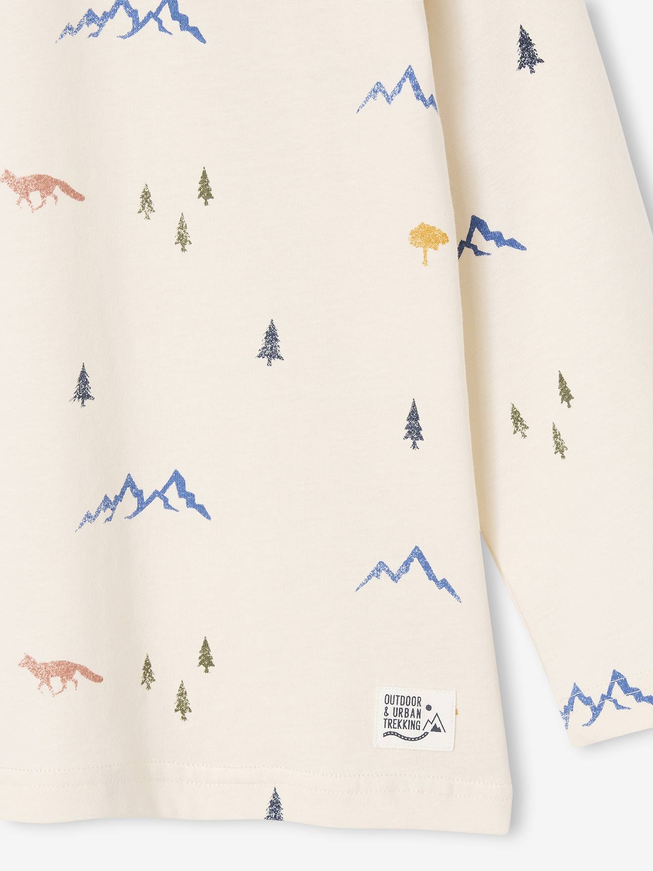 Thumbnail - Bedrucktes Jungen Shirt mit Recycling-Baumwolle