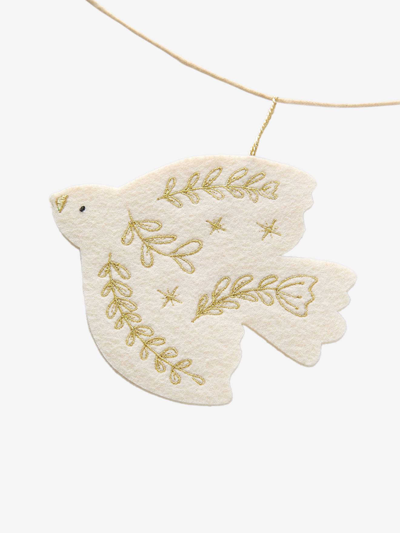 Thumbnail - Filz-Girlande mit Vögeln und Stickerei