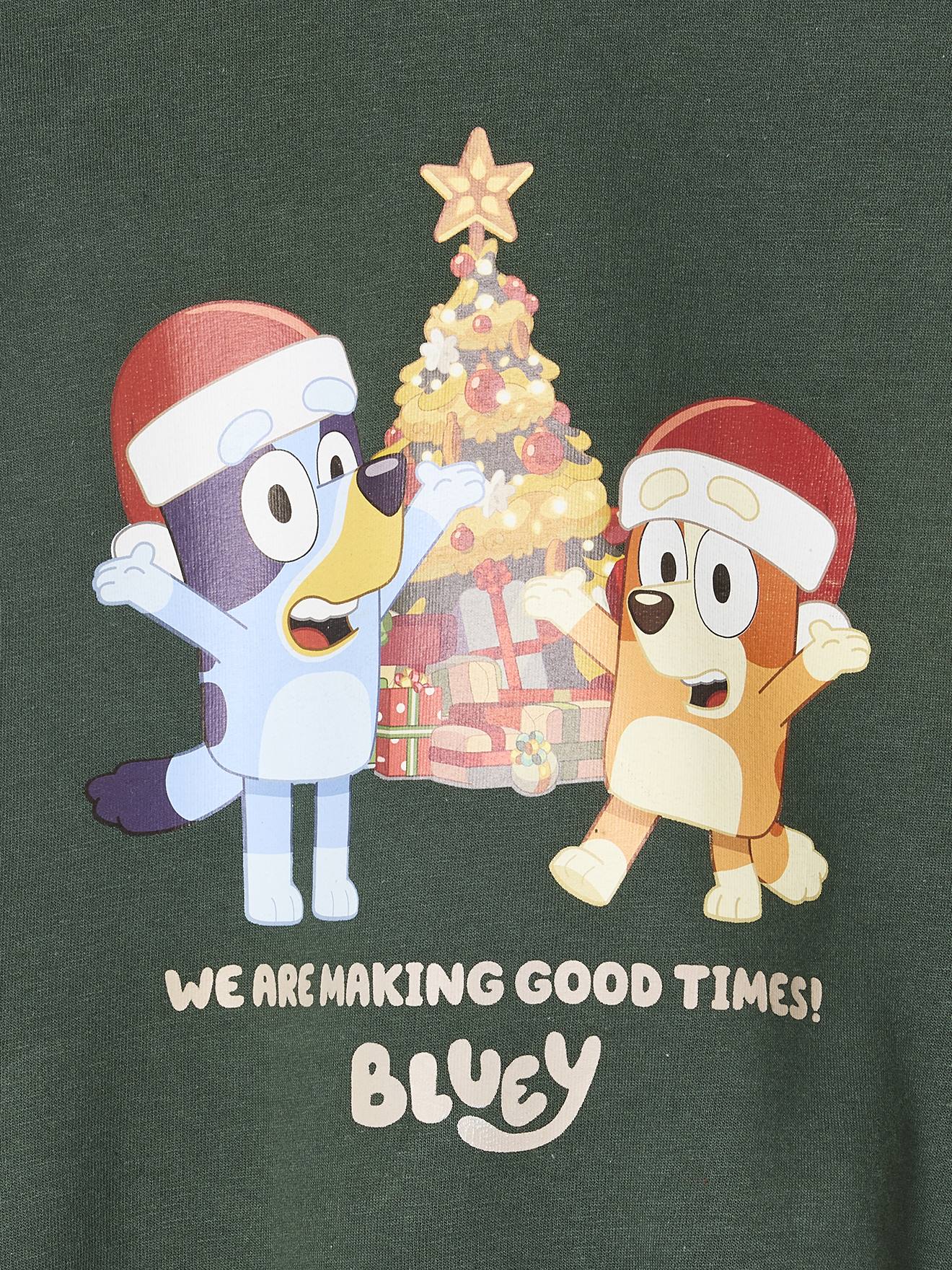 Thumbnail - Weihnachts-Sweatshirt Kinder Der Welpe Bluey n