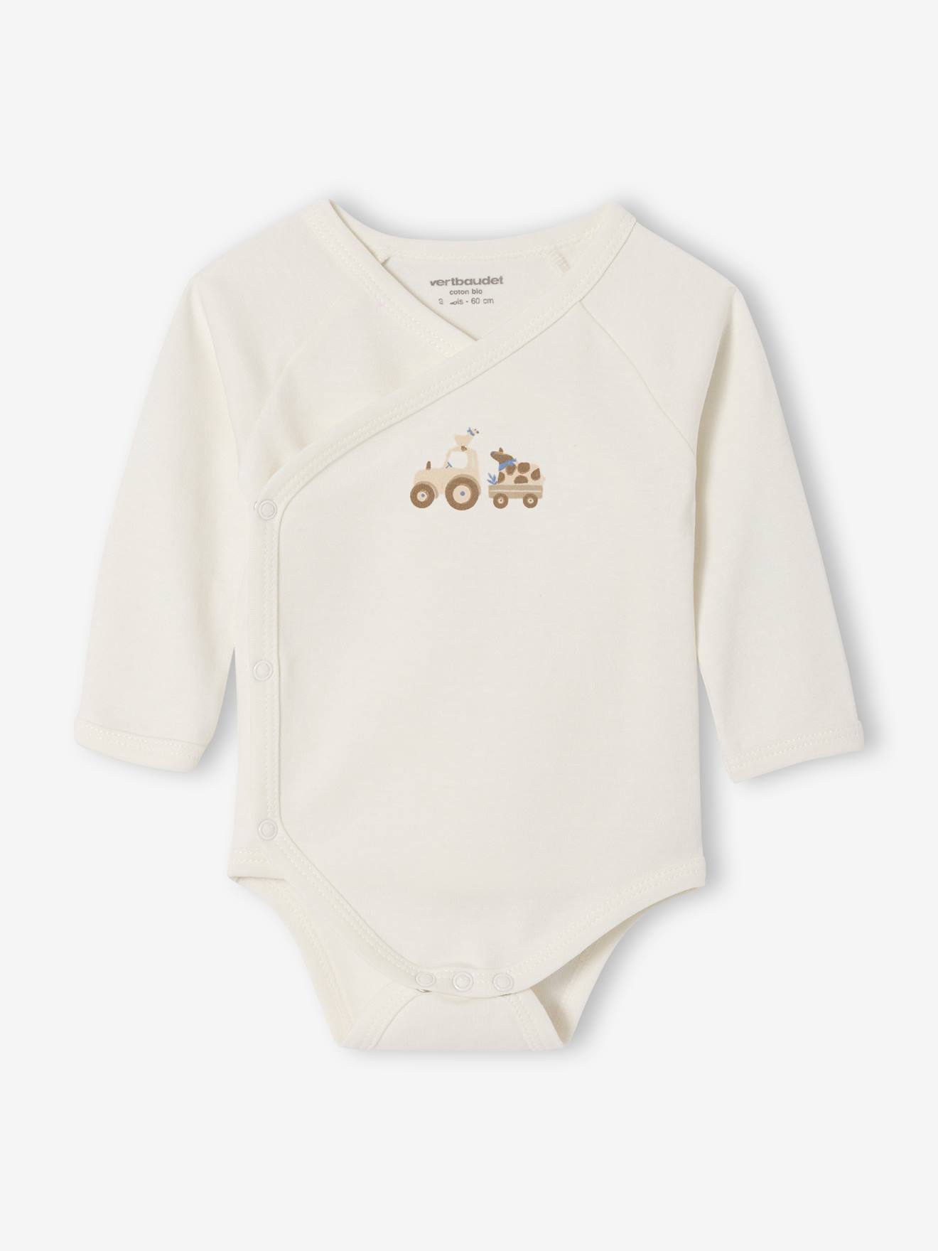 Thumbnail - Bio-Kollektion: 5er-Pack Baby Schlupfbodys