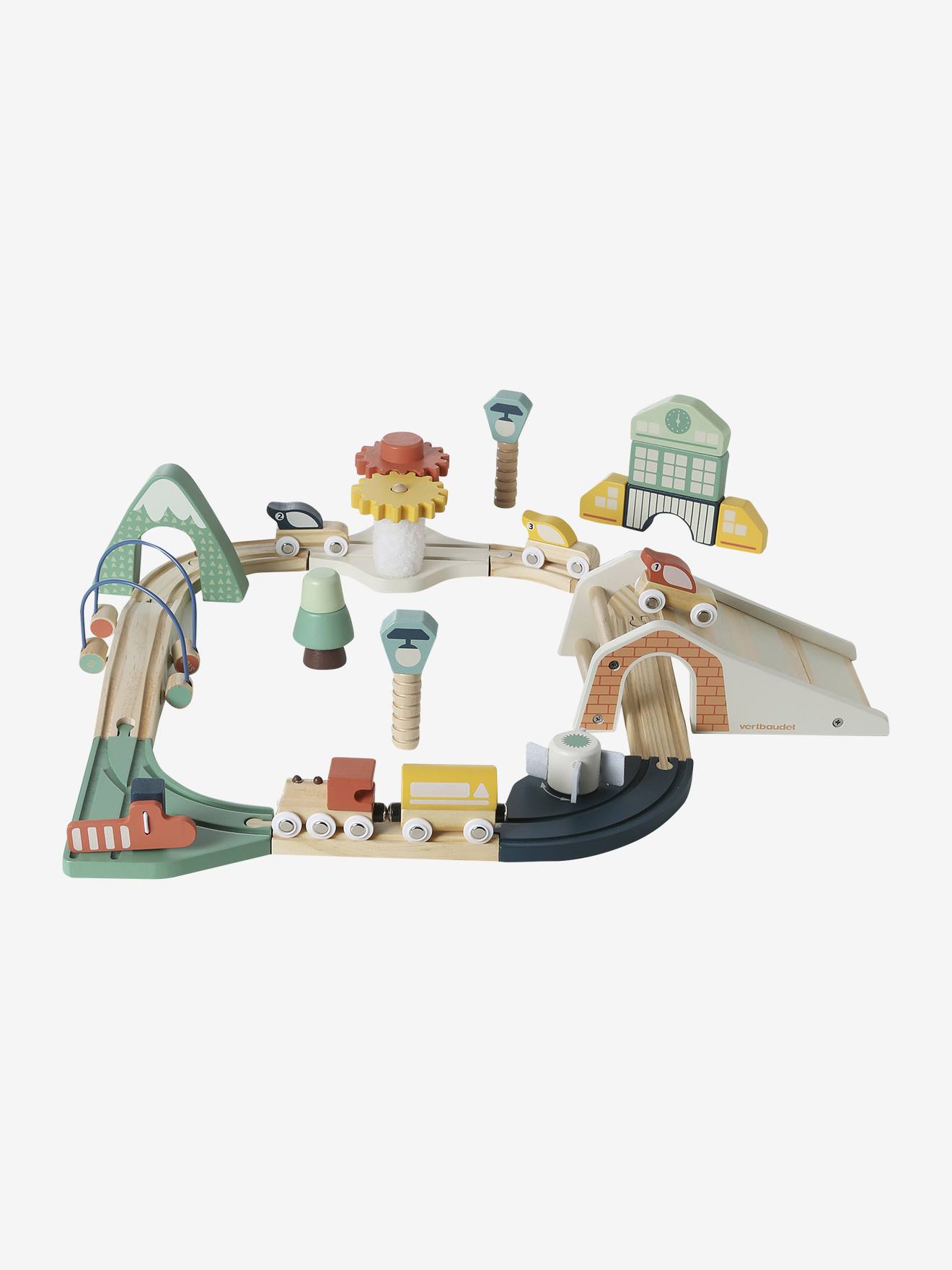 Activity-Set Zug und Autos für Kinder
