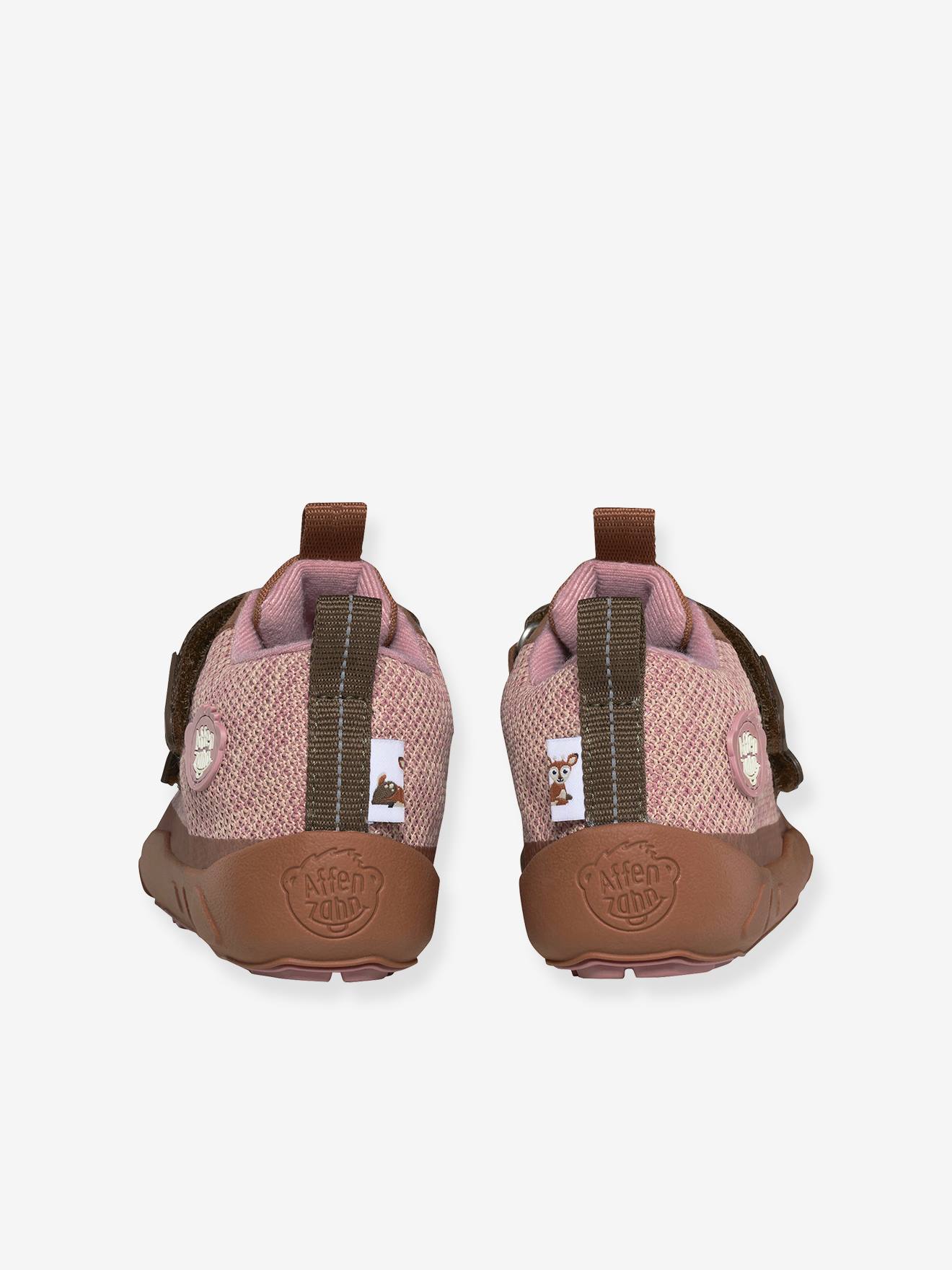 Thumbnail - Übergangs-Barfußschuh Kinder KNIT HAPPY Affenzahn blush