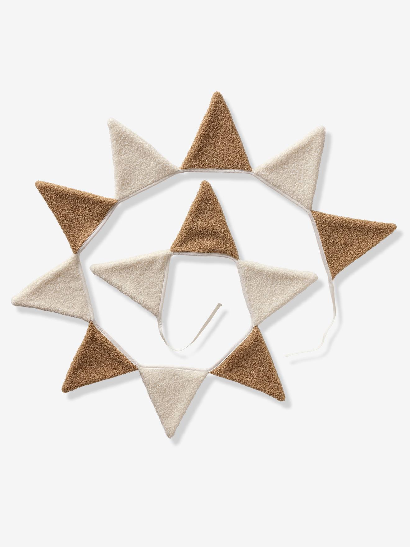 Thumbnail - Wimpelgirlande aus Teddyfleece