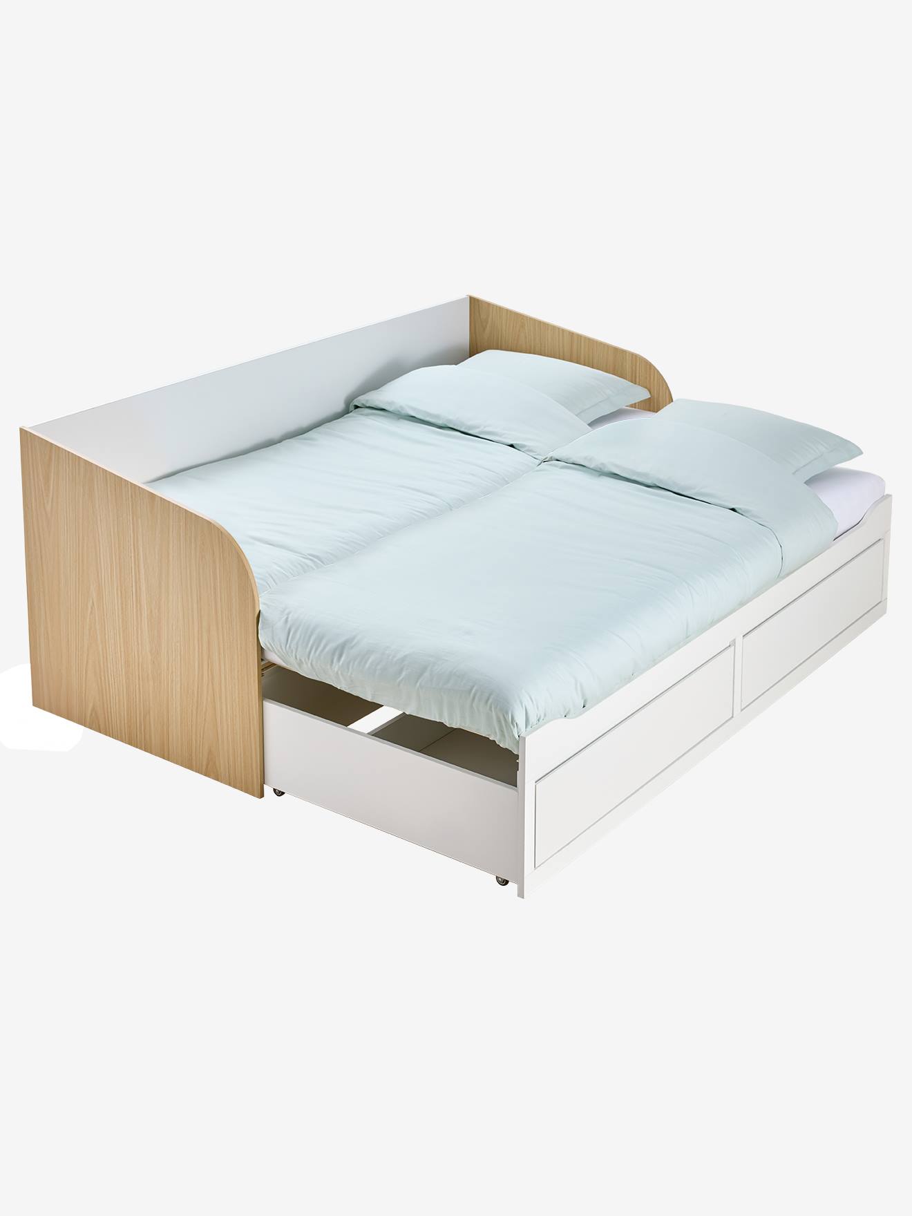 Thumbnail - Ausziehbares Kinderbett YEL mit Schubladen