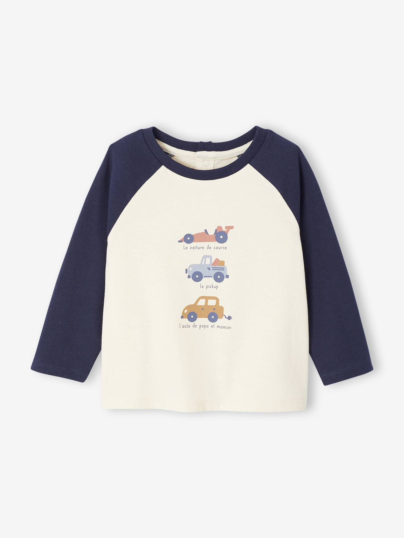 Baby Langarmshirt mit Print aus Bio-Baumwolle