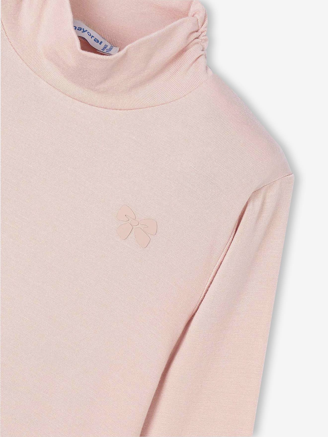 Thumbnail - Mädchen Shirt mit Rollkragen Mayoral hell