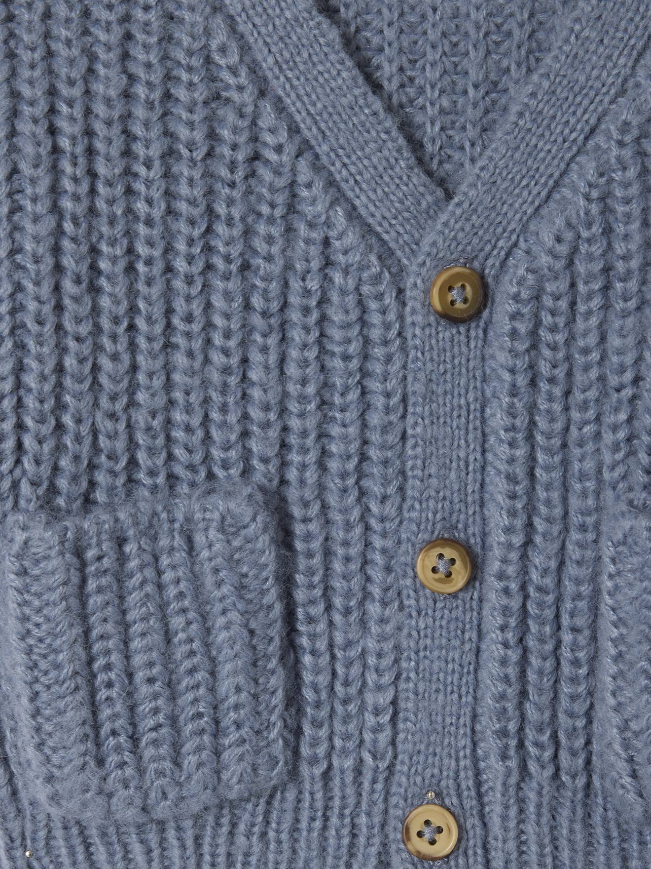 Thumbnail - Baby Strickjacke mit V-Ausschnitt