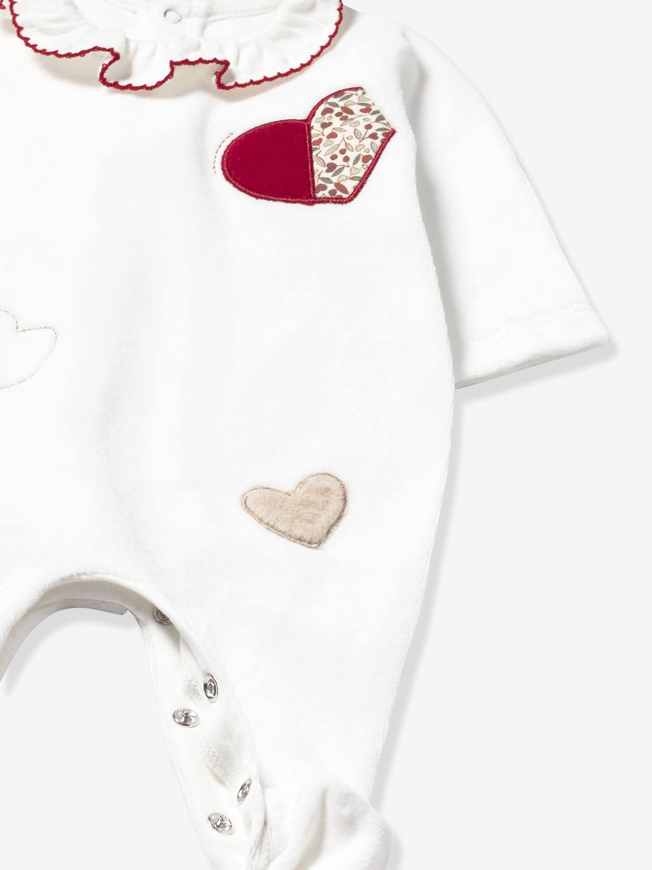 Thumbnail - 2er-Pack Baby Samt-Strampler Mayoral