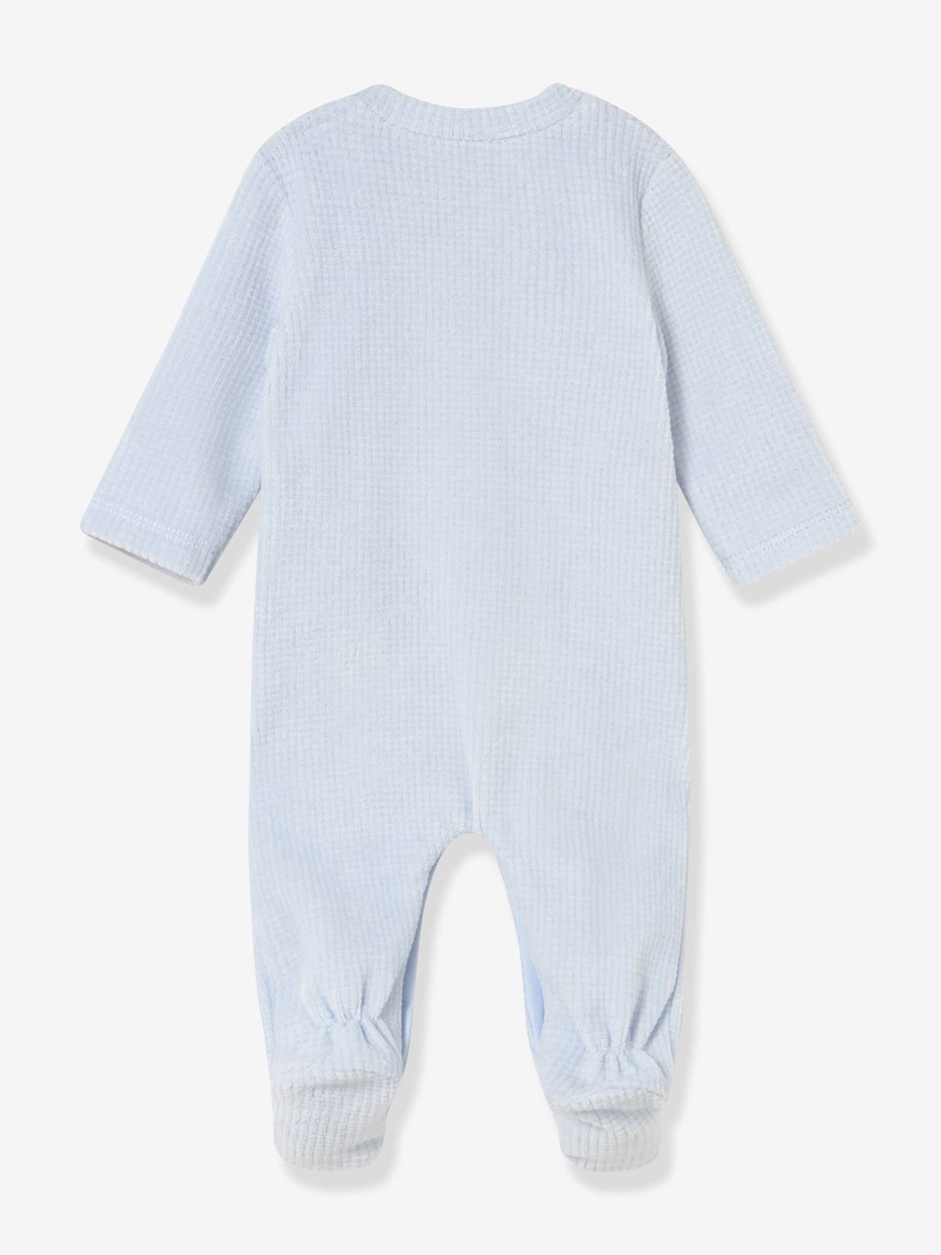 Thumbnail - 2er-Pack Baby Samt-Strampler mit Hasen Mayoral set