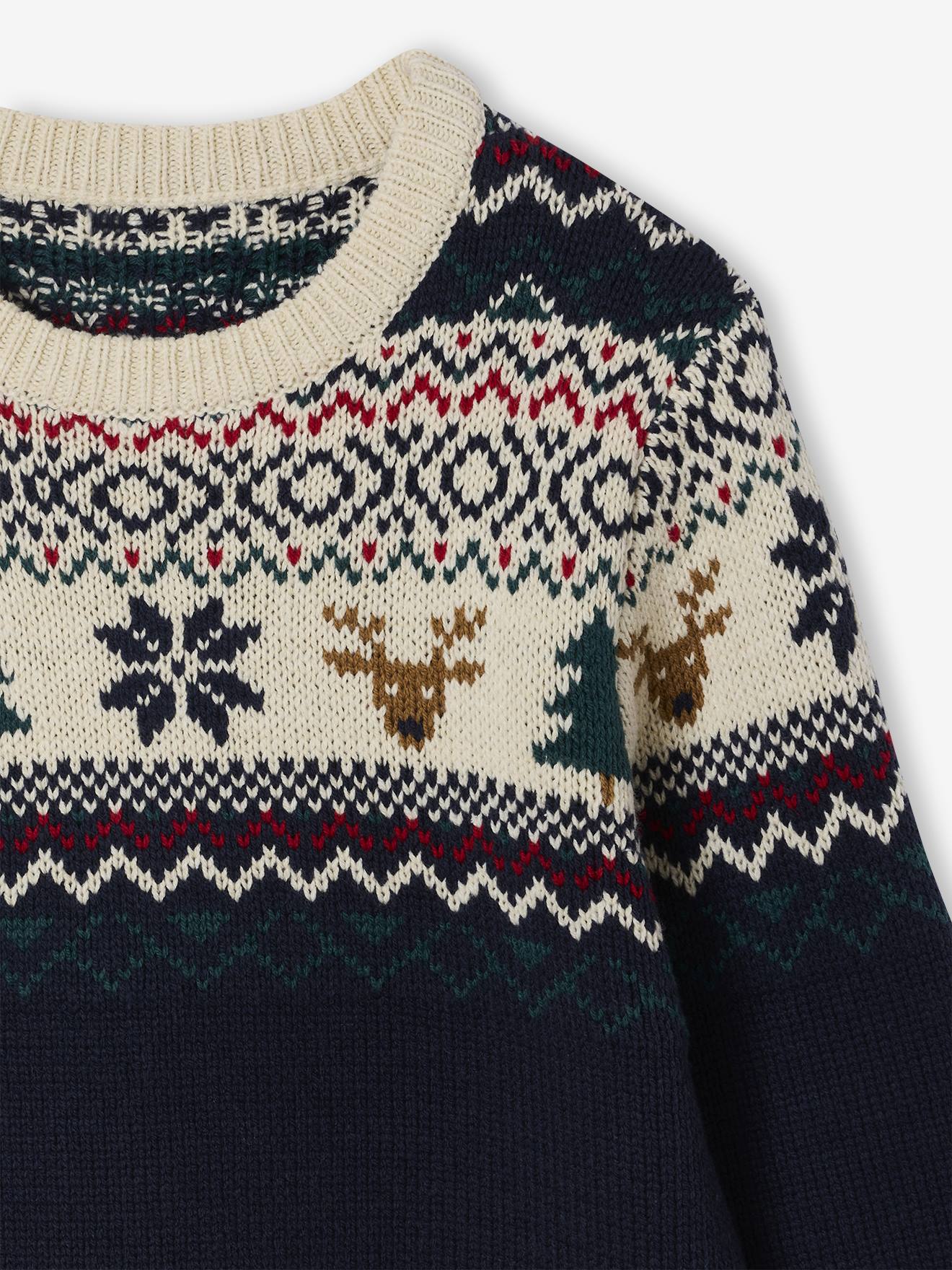 Thumbnail - Weihnachtspullover für Jungen