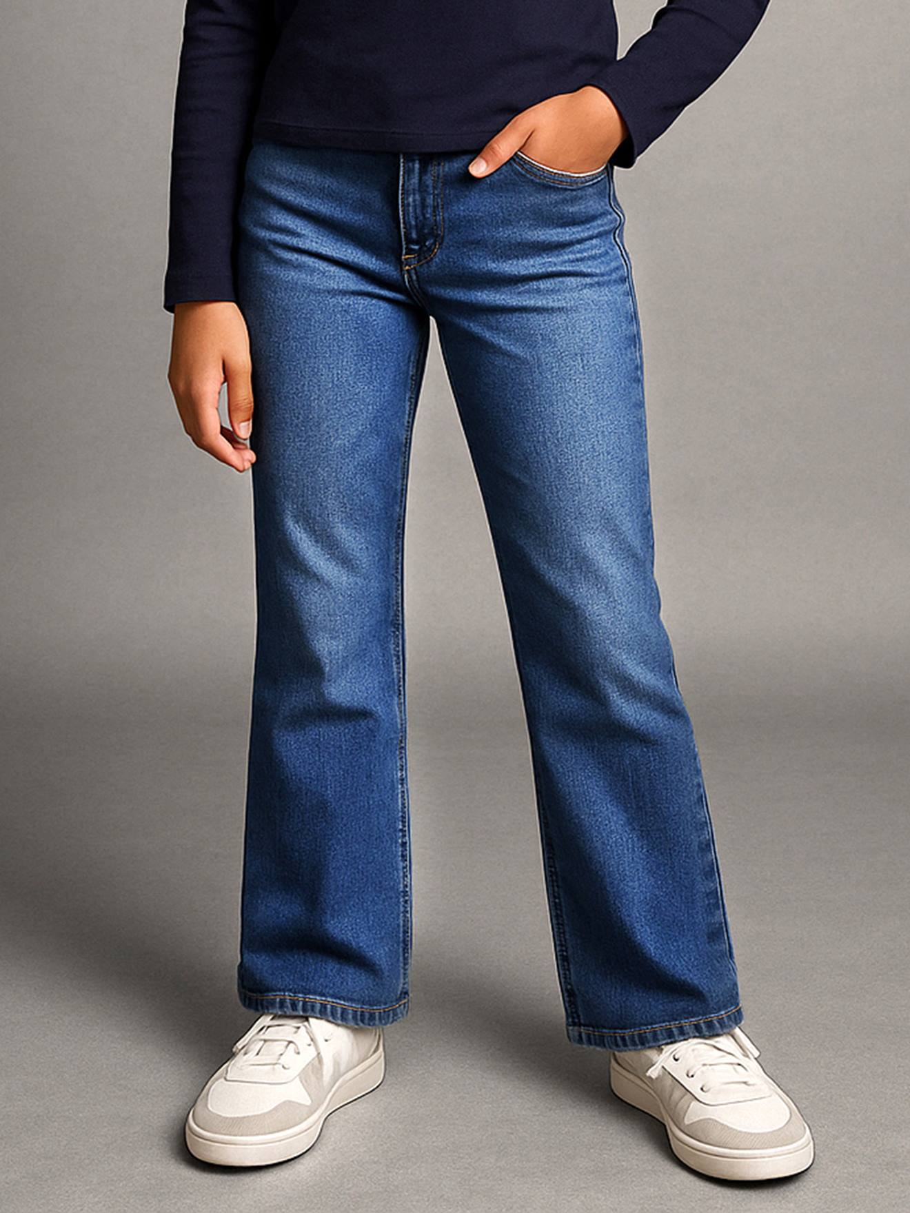 Mädchen Flared-Jeans JONEN mittel