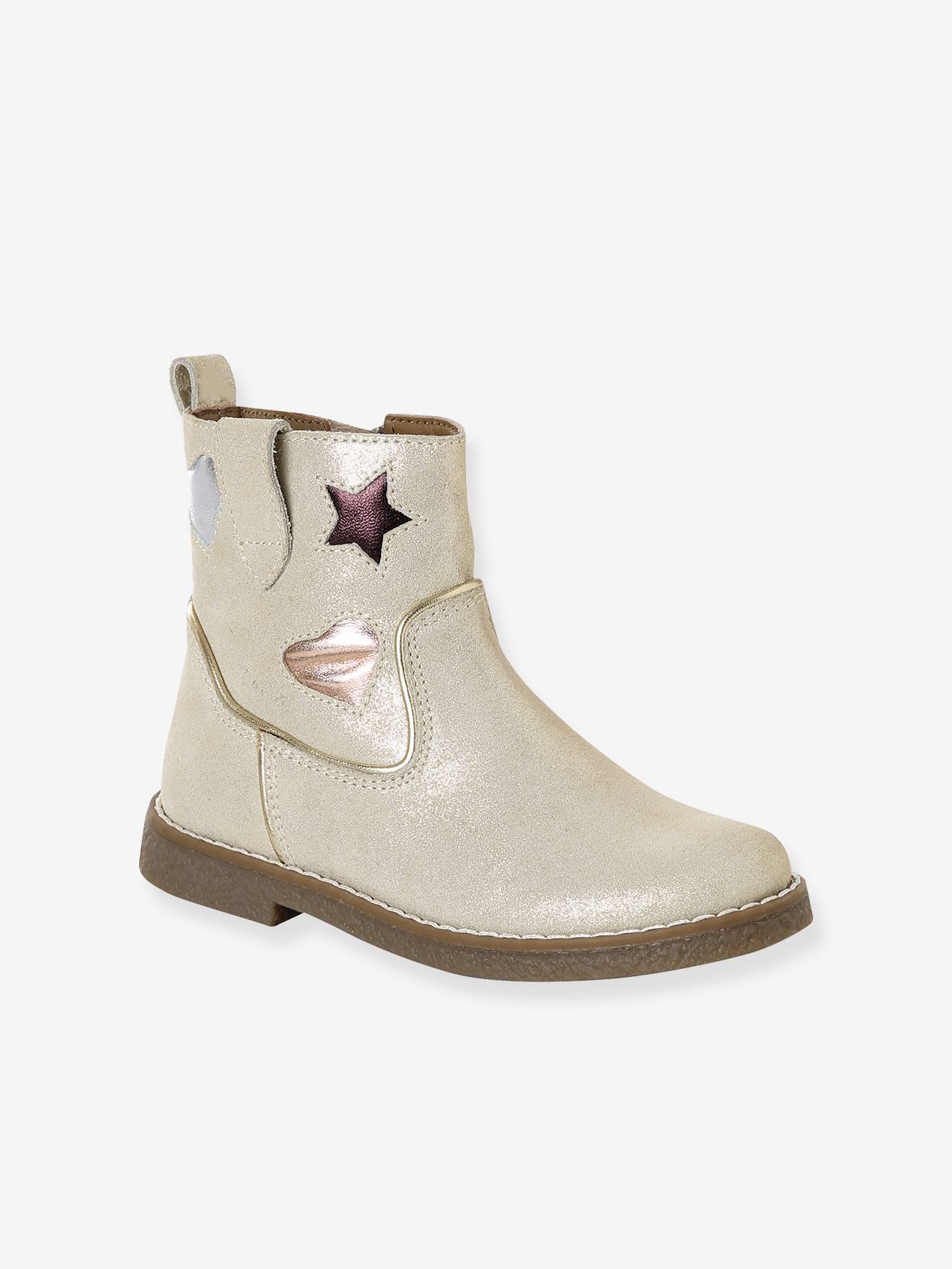 Mädchen Boots mit Anziehtrick