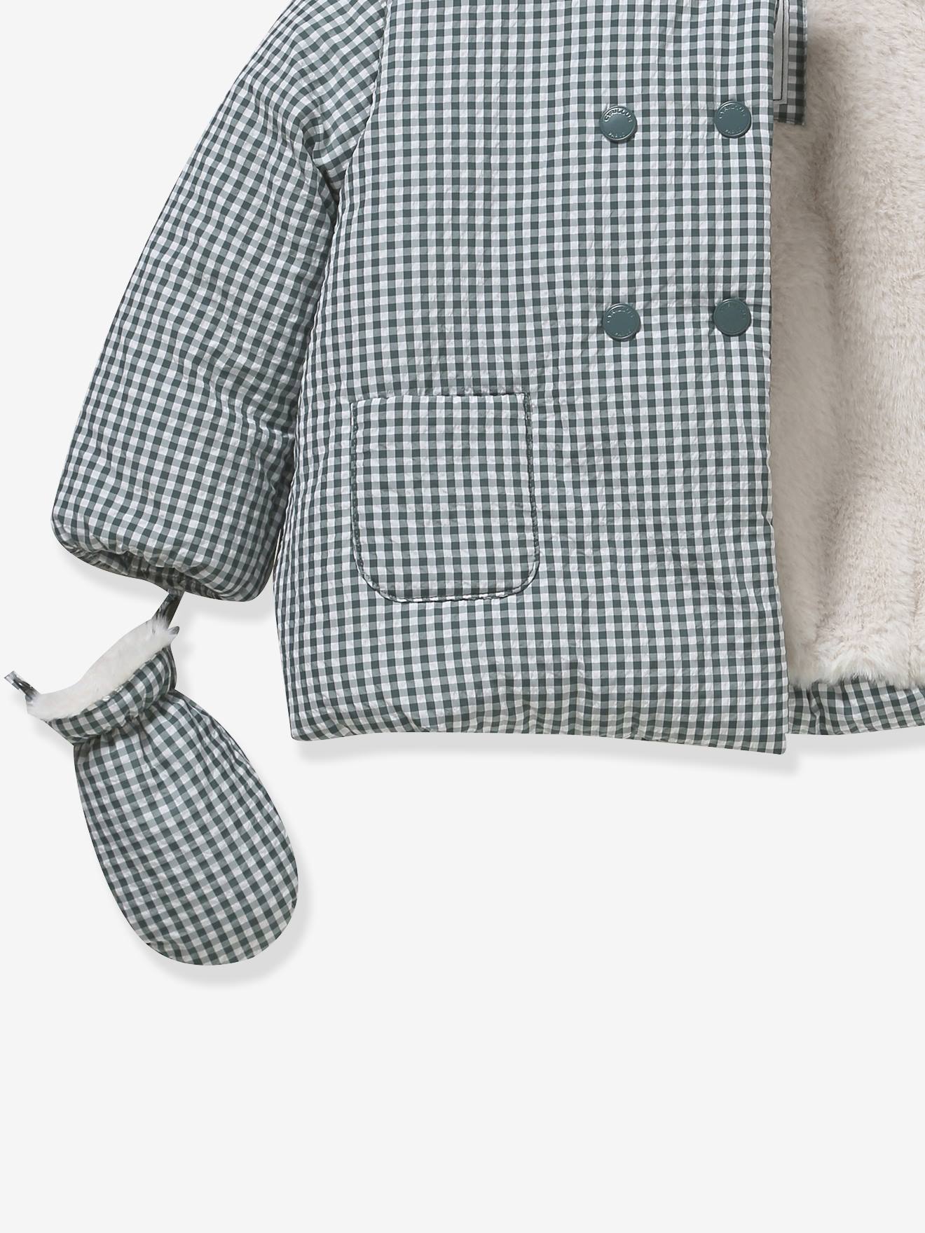 Thumbnail - Baby Steppjacke mit Teddyfleece-Futter CYRILLUS