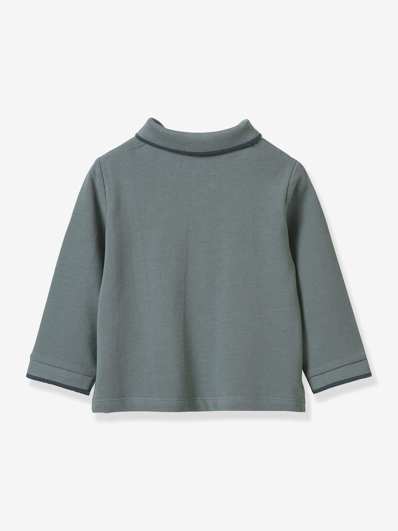 Thumbnail - Baby Poloshirt aus Waffelstrick