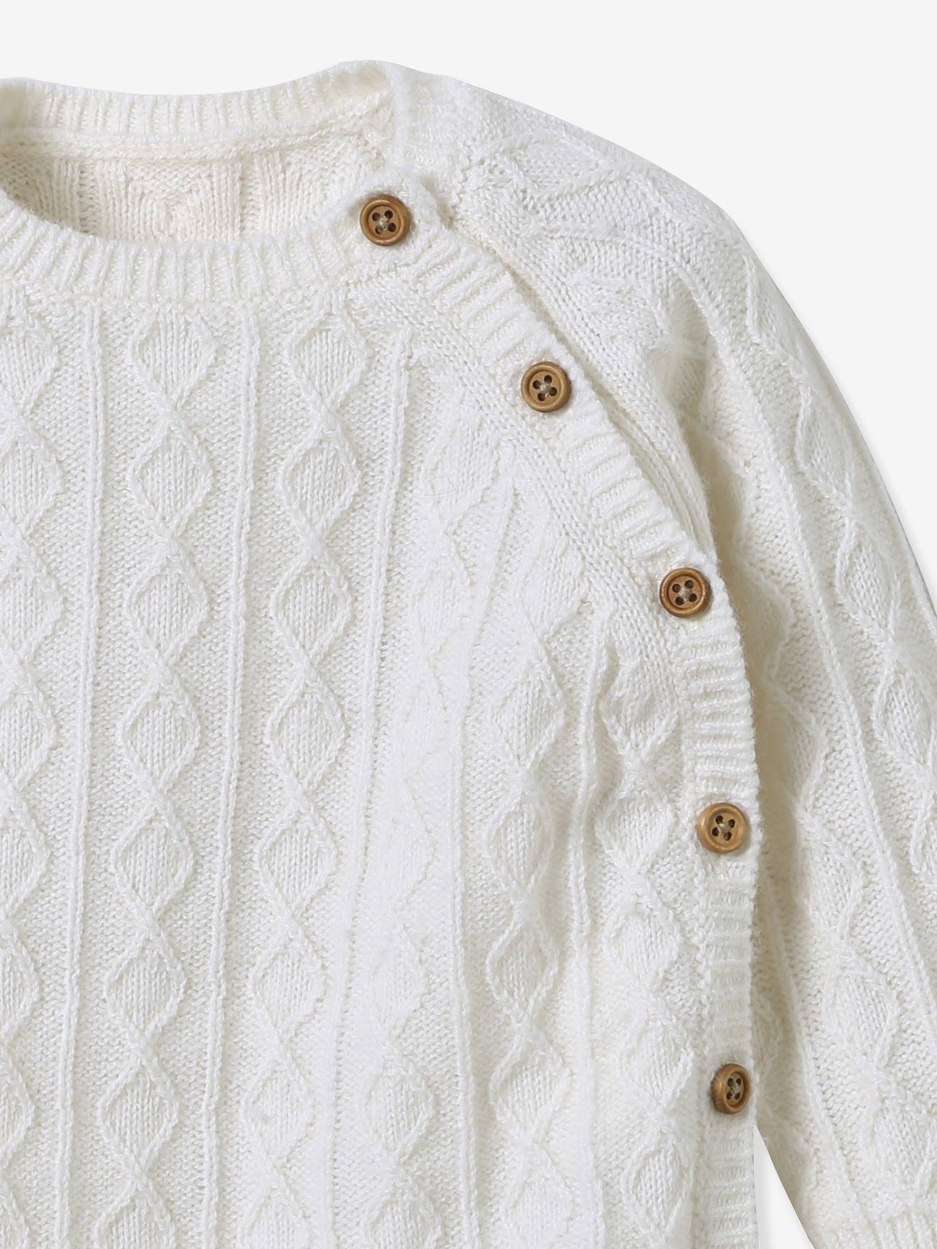Thumbnail - Baby Strickset mit Zopfmuster CYRILLUS