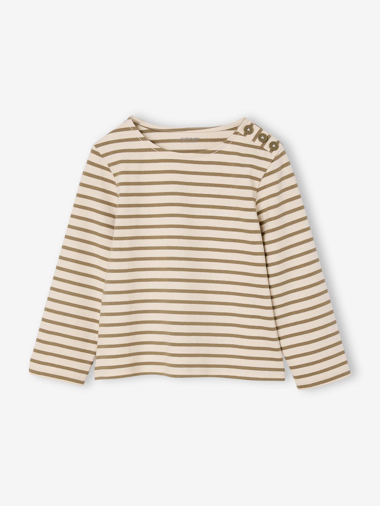 Thumbnail - Mädchen Ringelshirt mit Recycling-Baumwolle