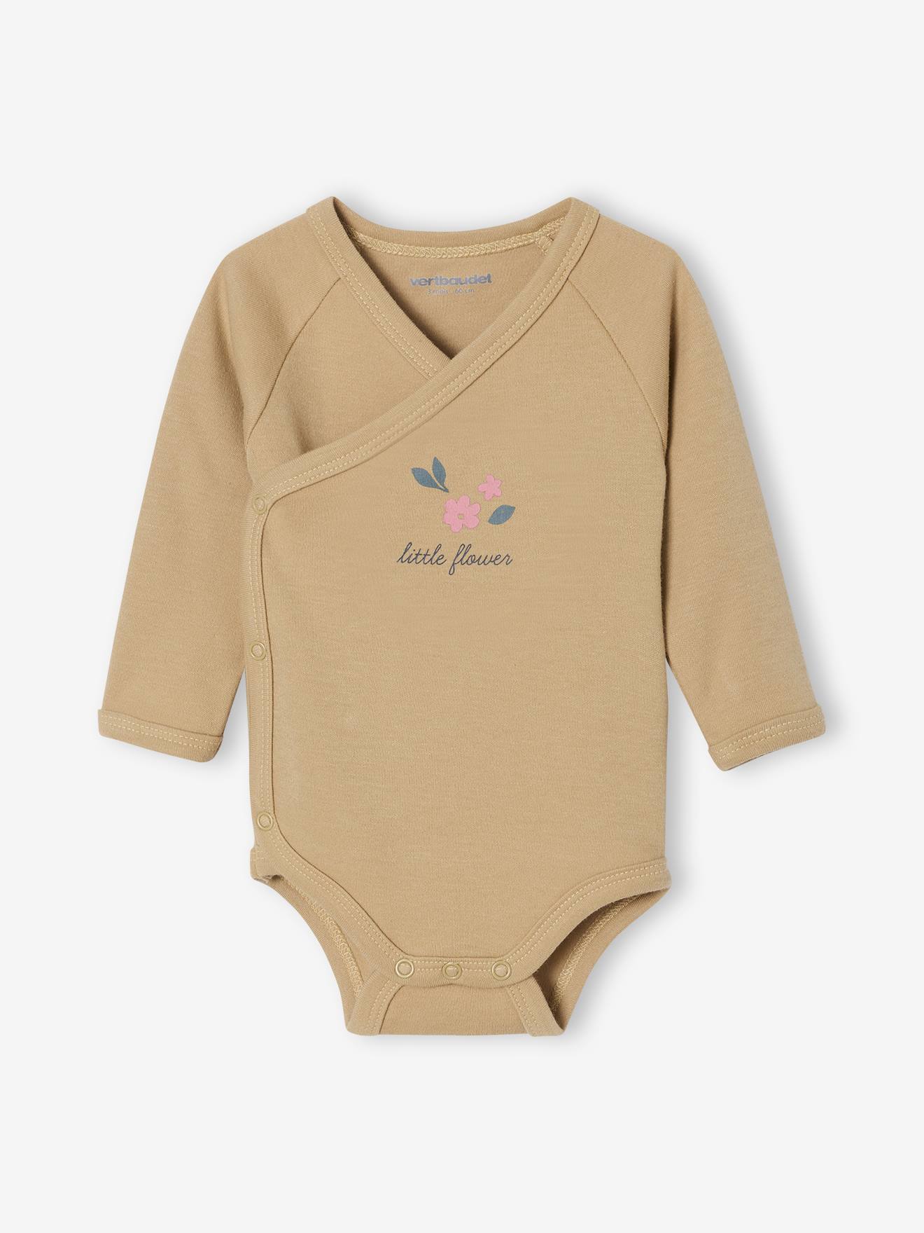 Thumbnail - Bio-Kollektion: Baby-Set aus Samt-Strampler & 2 Bodys