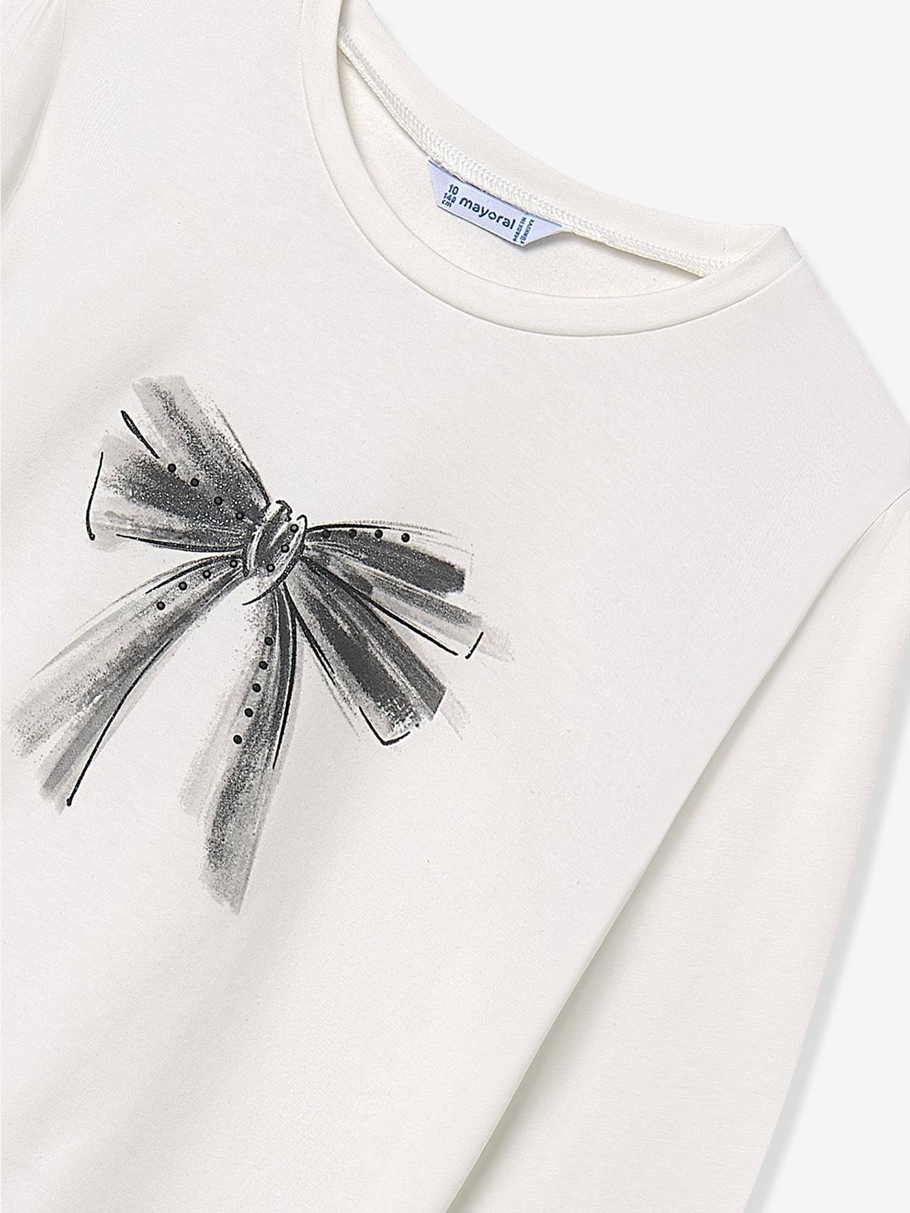 Thumbnail - Mädchen Shirt mit Schleife Mayoral