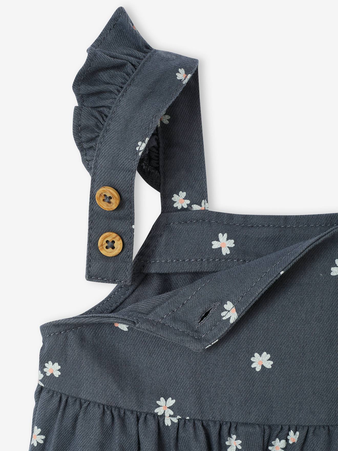 Thumbnail - Bedruckte Baby Latzhose aus Twill