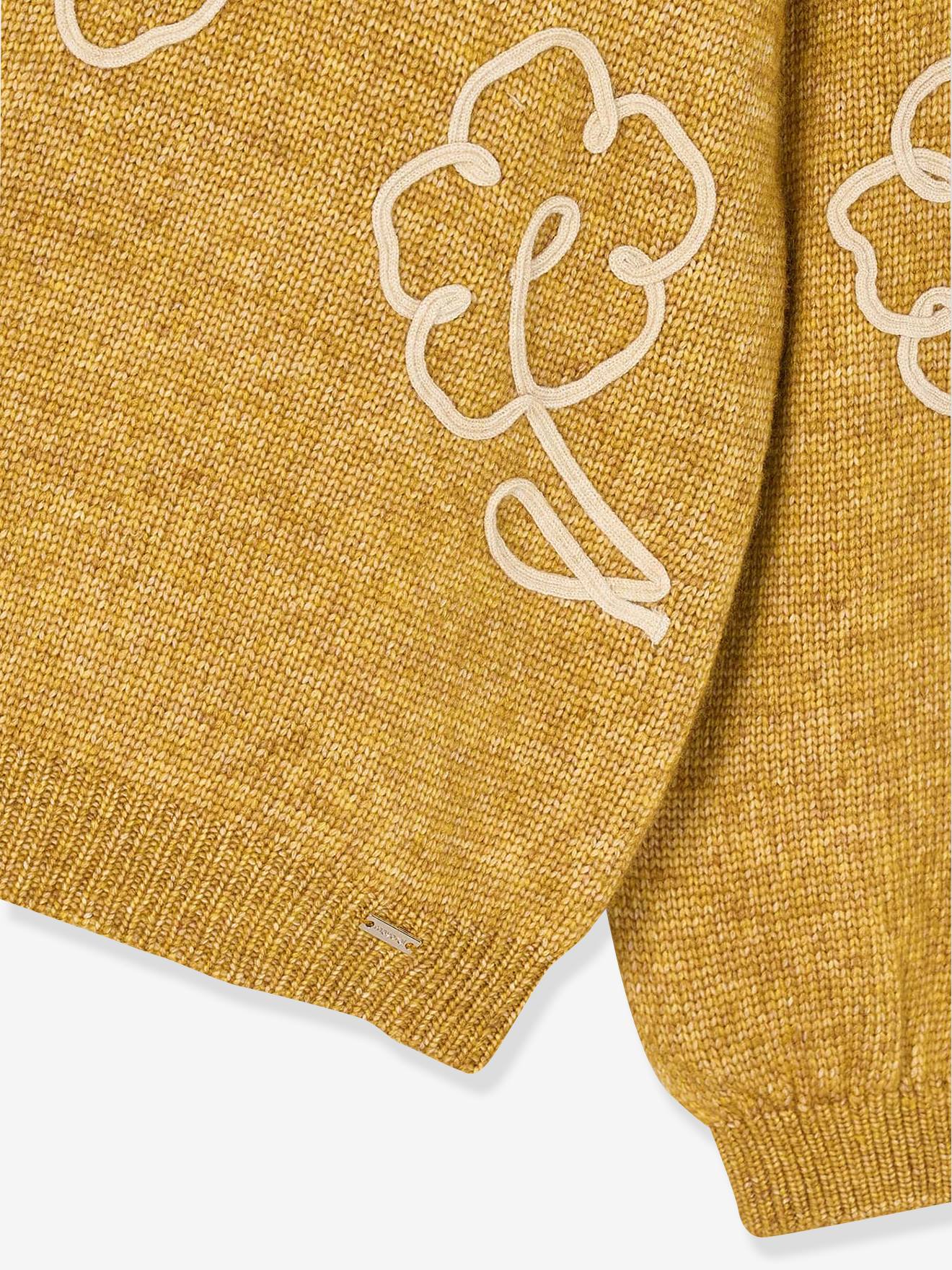 Thumbnail - Mädchen Pullover mit großen Blumen Mayoral