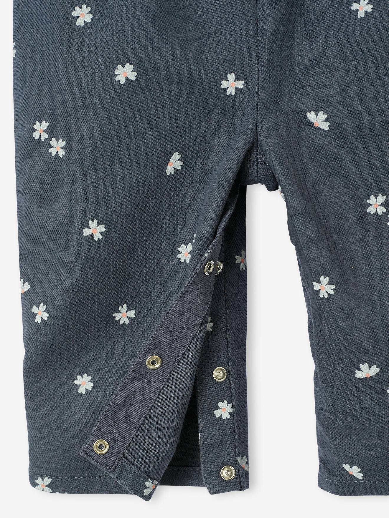 Thumbnail - Bedruckte Baby Latzhose aus Twill