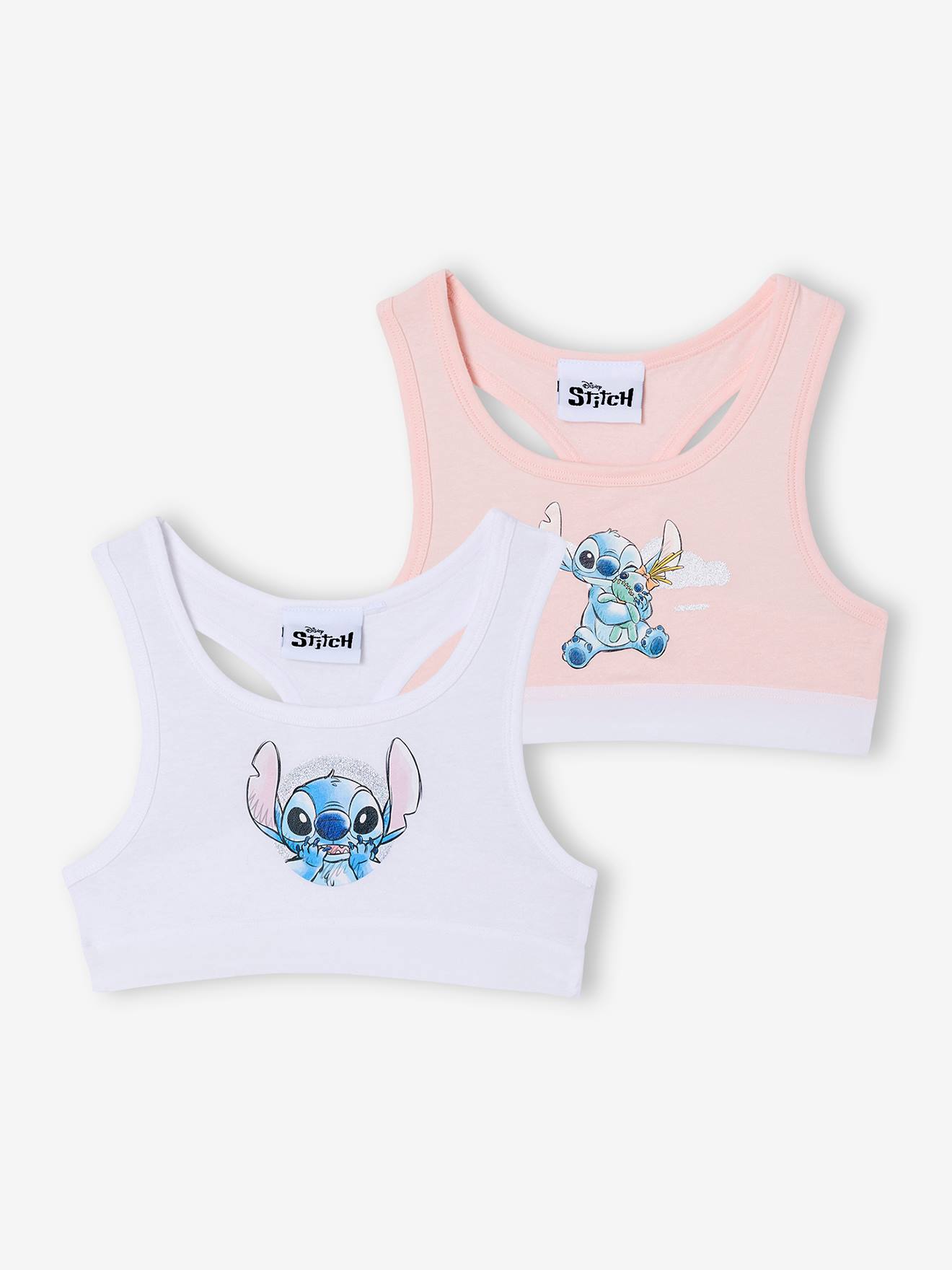 2er-Pack Sport-Bustiers Mädchen Disney LILO & STITCH hell