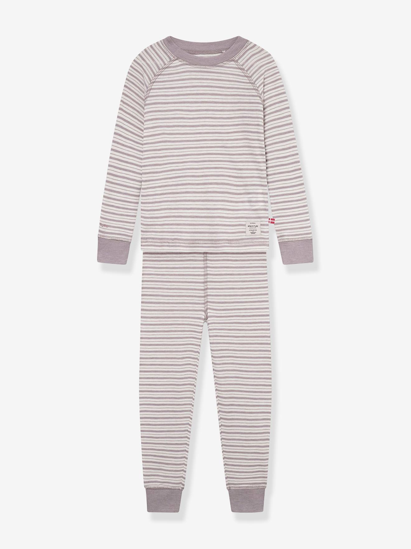 Unterzieh-Set: Shirt & Leggings MATBELA Kinder MINI A TURE violett Gr. 98